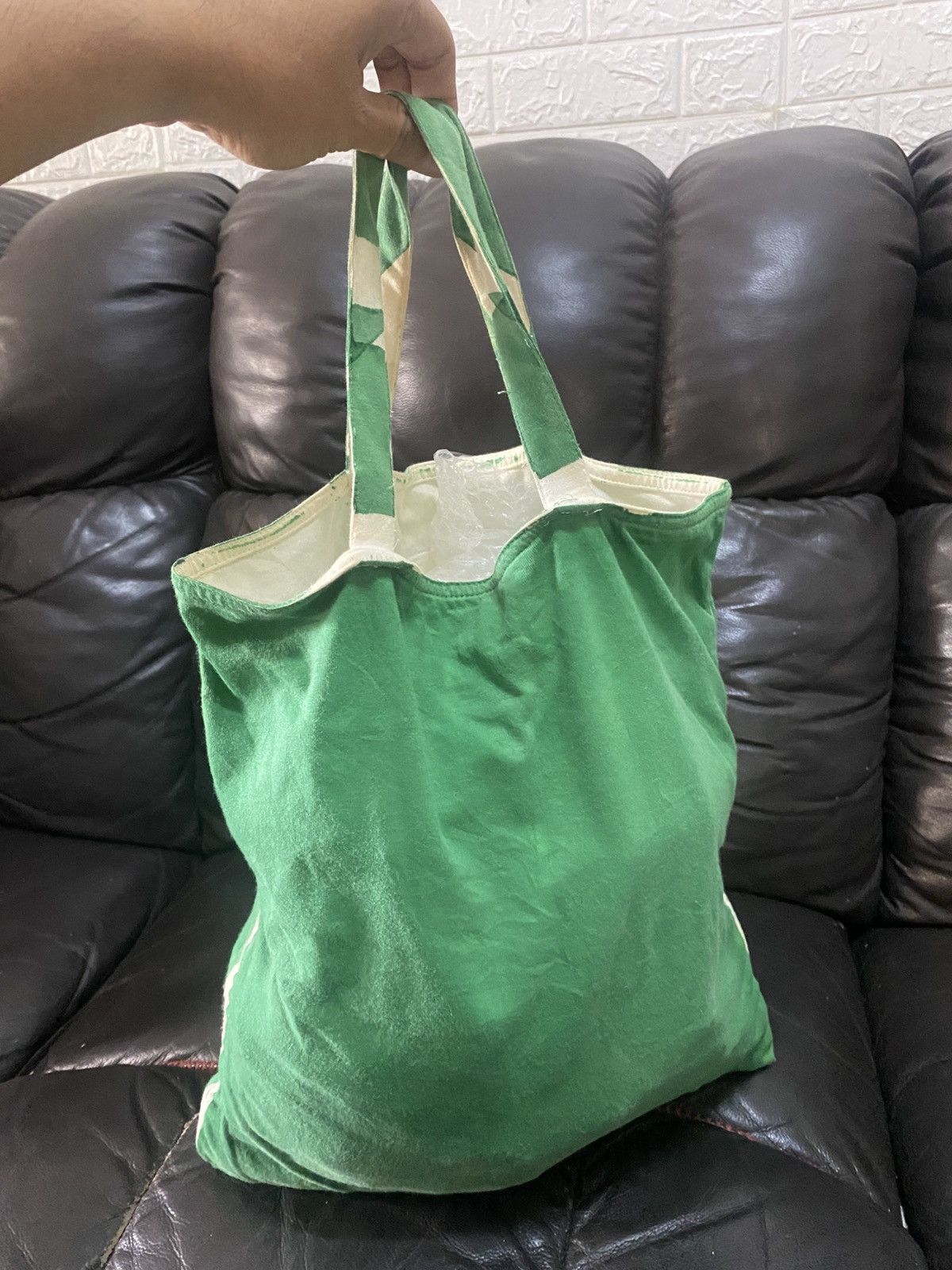 Prada Authentic Prada Cotton Tote Bag Size ONE SIZE - 2 Thumbnail