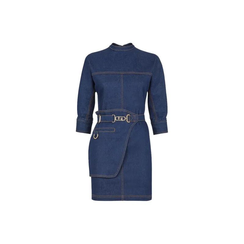 o1s1wg110125 Dress in Blue