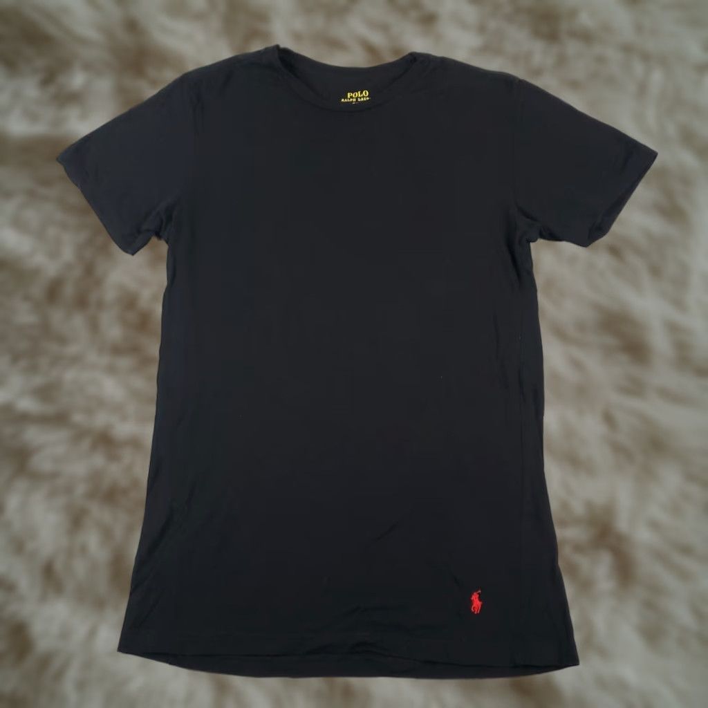 Ralph Lauren Polo Ralph Lauren T-Shirt Mens Medium Black Casual Short Sleeve Red Pony Size US M / EU 48-50 / 2 - 1 Thumbnail