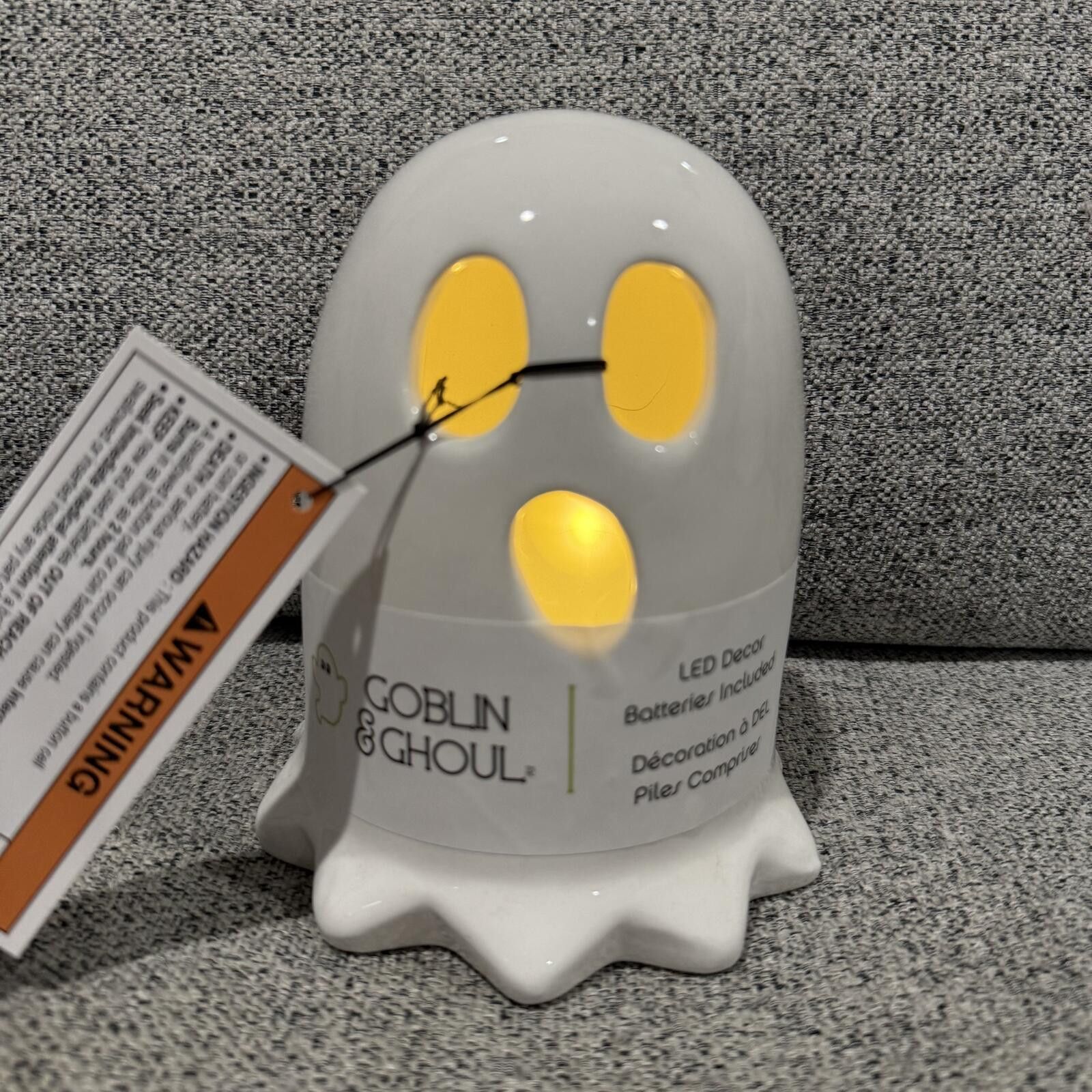 Other Cute Little Goblin And Ghoul White Light up Ghost LED Size ONE SIZE - 2 Thumbnail