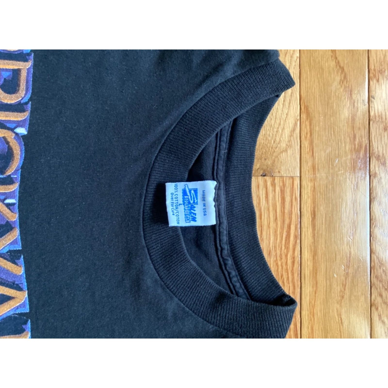 Salem Sportswear VINTAGE Brickyard 400 Racing NASCAR 1994 T Shirt Mens Sz L Black Salem Sportswear Graphic Tee 90s Size US L / EU 52-54 / 3 - 3 Thumbnail