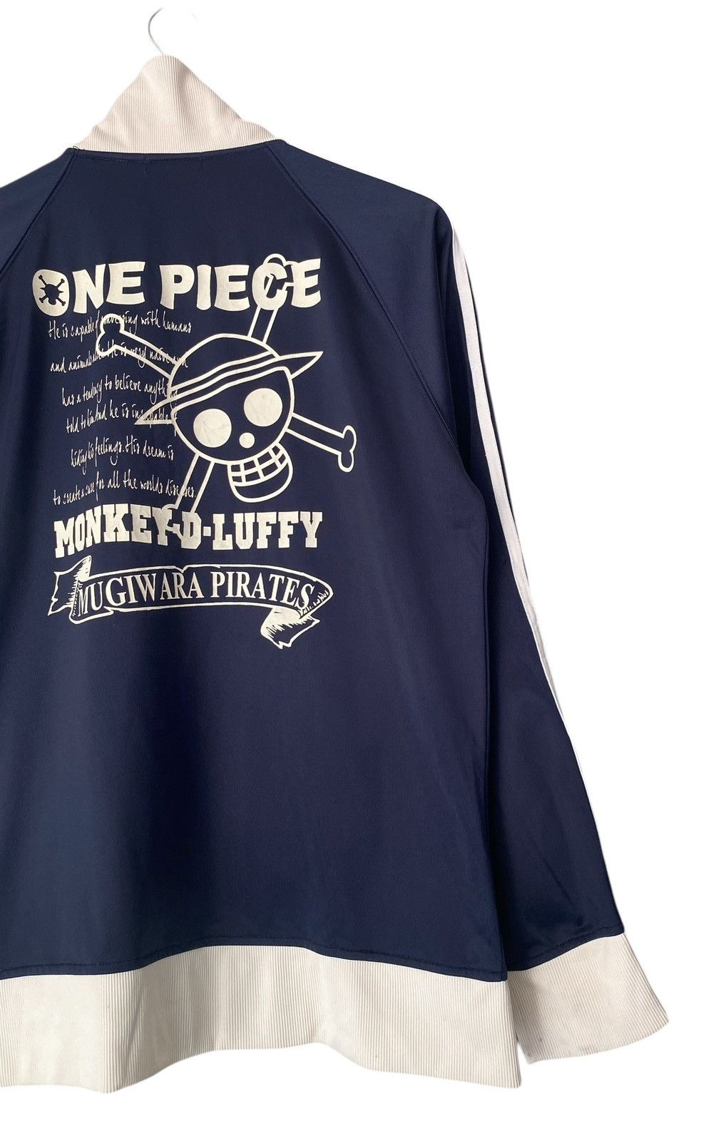 Cartoon Network × One Piece × Vintage Vintage ONE PIECE Windbreaker Zipper Jacket Size US L / EU 52-54 / 3 - 7 Thumbnail