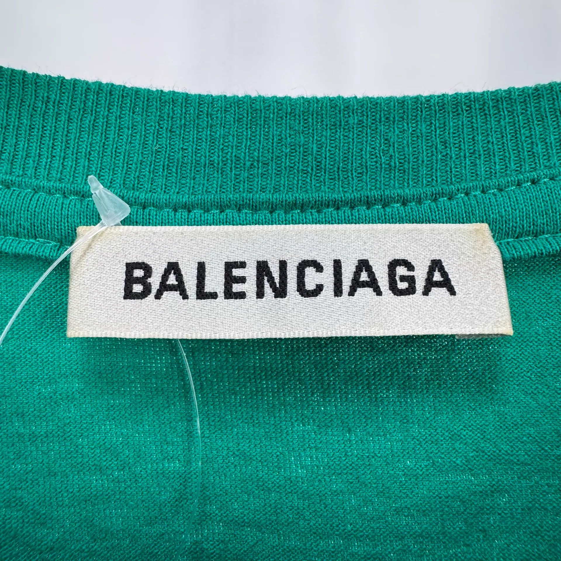 Balenciaga Balenciaga Wheat Ear Logo Short Sleeve XS 98N 4900 Size US XS / EU 42 / 0 - 5 Thumbnail