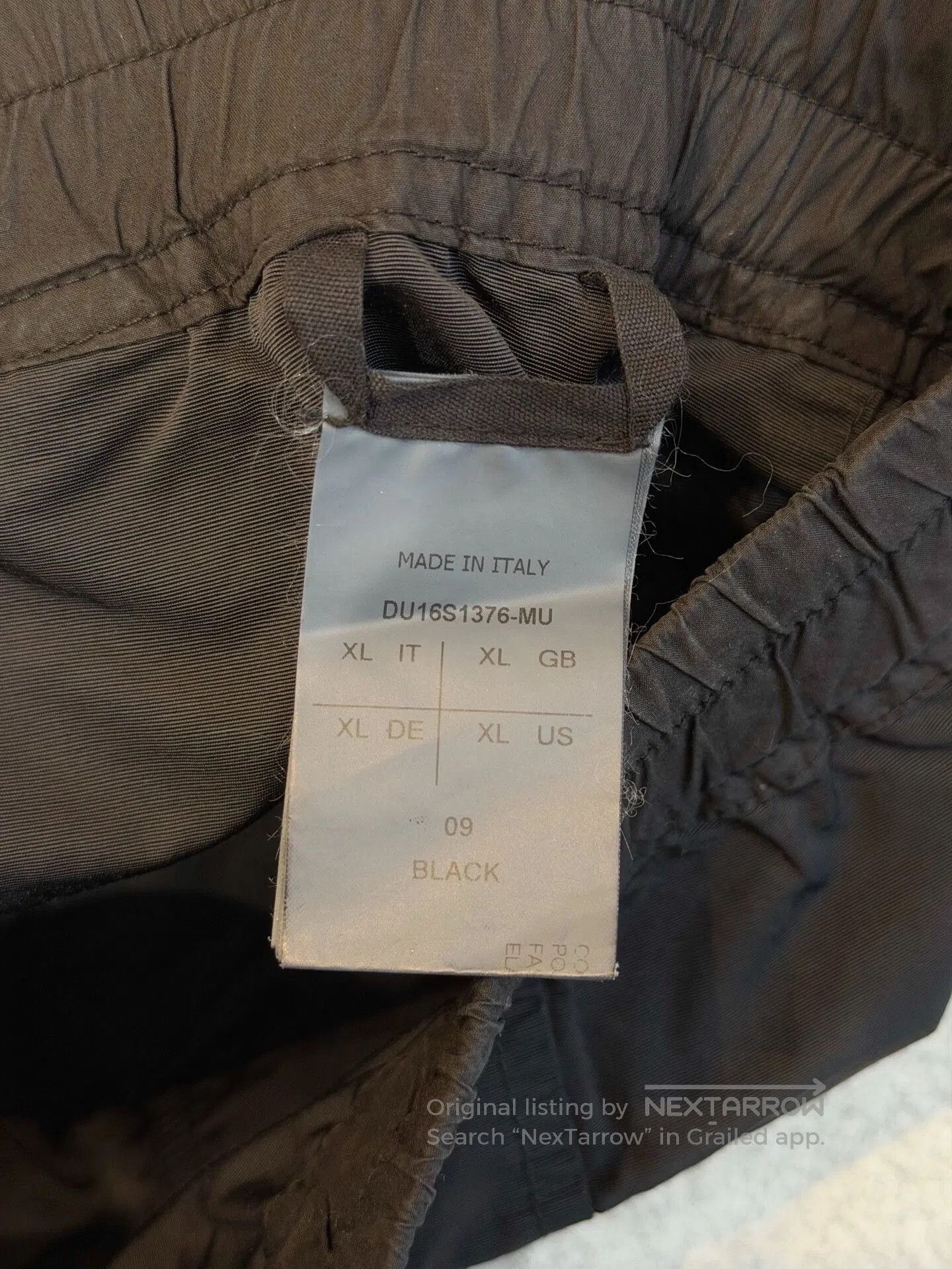 Rick Owens Drkshdw Rick Owens DRKSHDW Drawstring Drop-Crotch Pants. Size US 28 / EU 44 - 5 Thumbnail