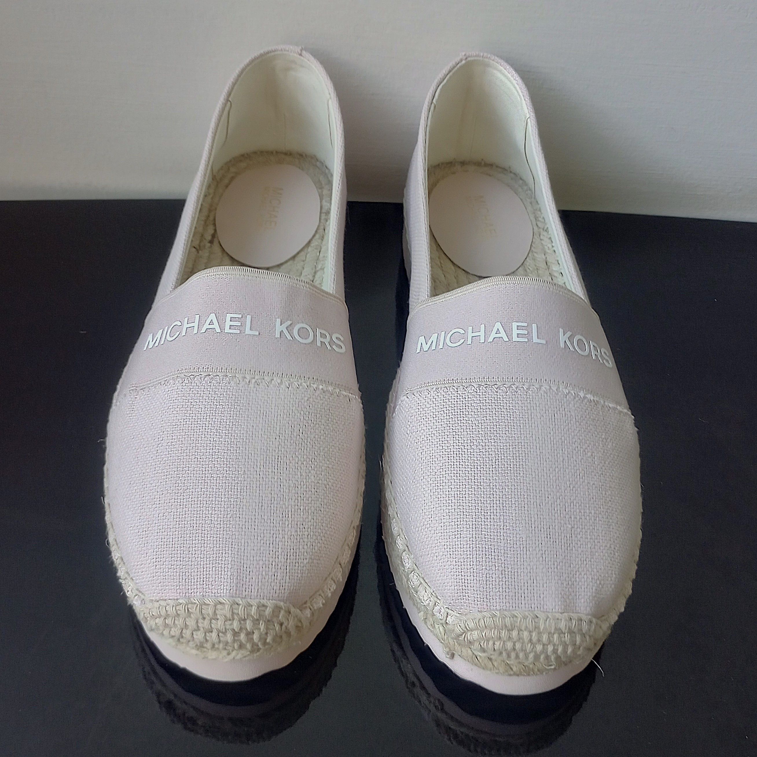 Michael Kors Michael Michael Kors Women's Vicky Espadrille in Soft Pink Size US 10 / IT 40 - 4 Thumbnail