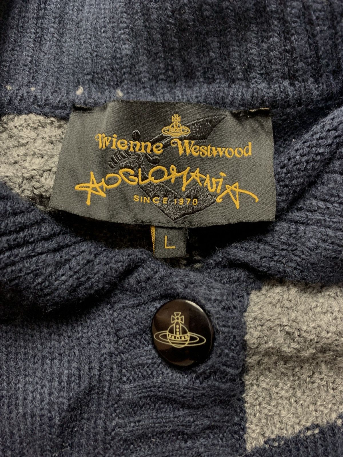 Vivienne Westwood 🐍 Vivienne Westwood Multicolor Cardigan Size L / US 10 / IT 46 - 5 Thumbnail
