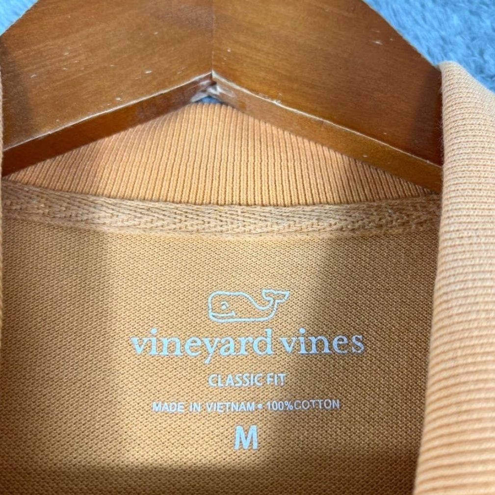 Vineyard Vines Vineyard Vines Polo Shirt Womens M Orange Short Sleeve Collared Cropped Preppy Y2K Academia Size M / US 6-8 / IT 42-44 - 4 Thumbnail