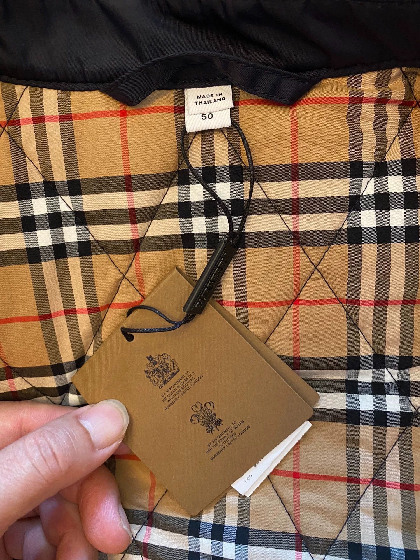 Burberry Burberry Classic Pilot Jacket (New, Size 48) Size US M / EU 48-50 / 2 - 5 Thumbnail