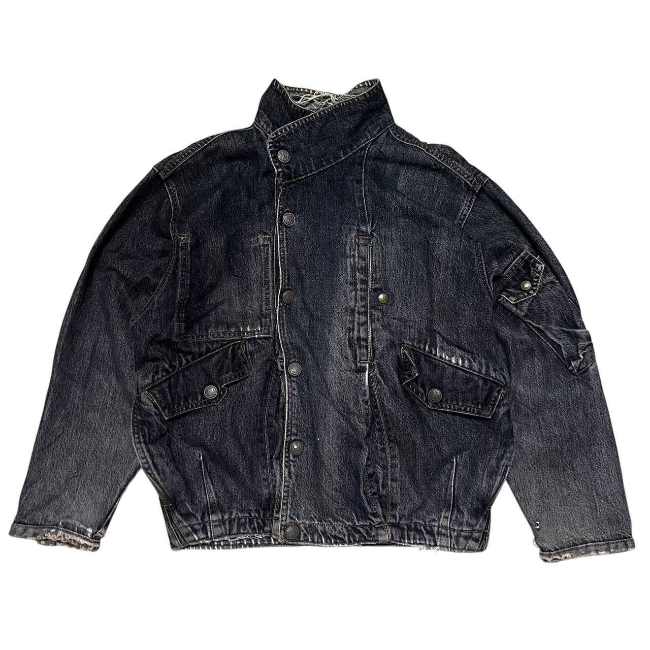 Japanese Brand Ga-z Blue Way Distressed Denim Jacket Size US M / EU 48-50 / 2 - 1 Thumbnail