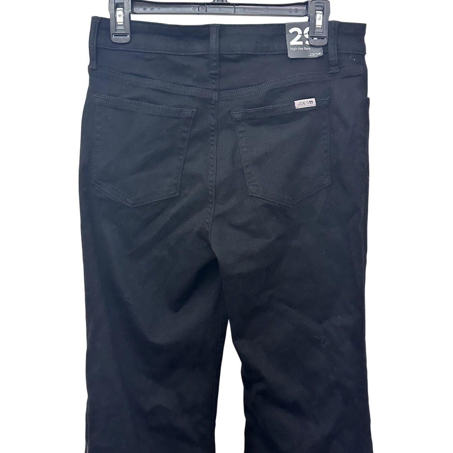 Joe's Joes Jeans High Rise Flare Jeans Denim Black Women's 29 NWT Size 29" - 6 Thumbnail