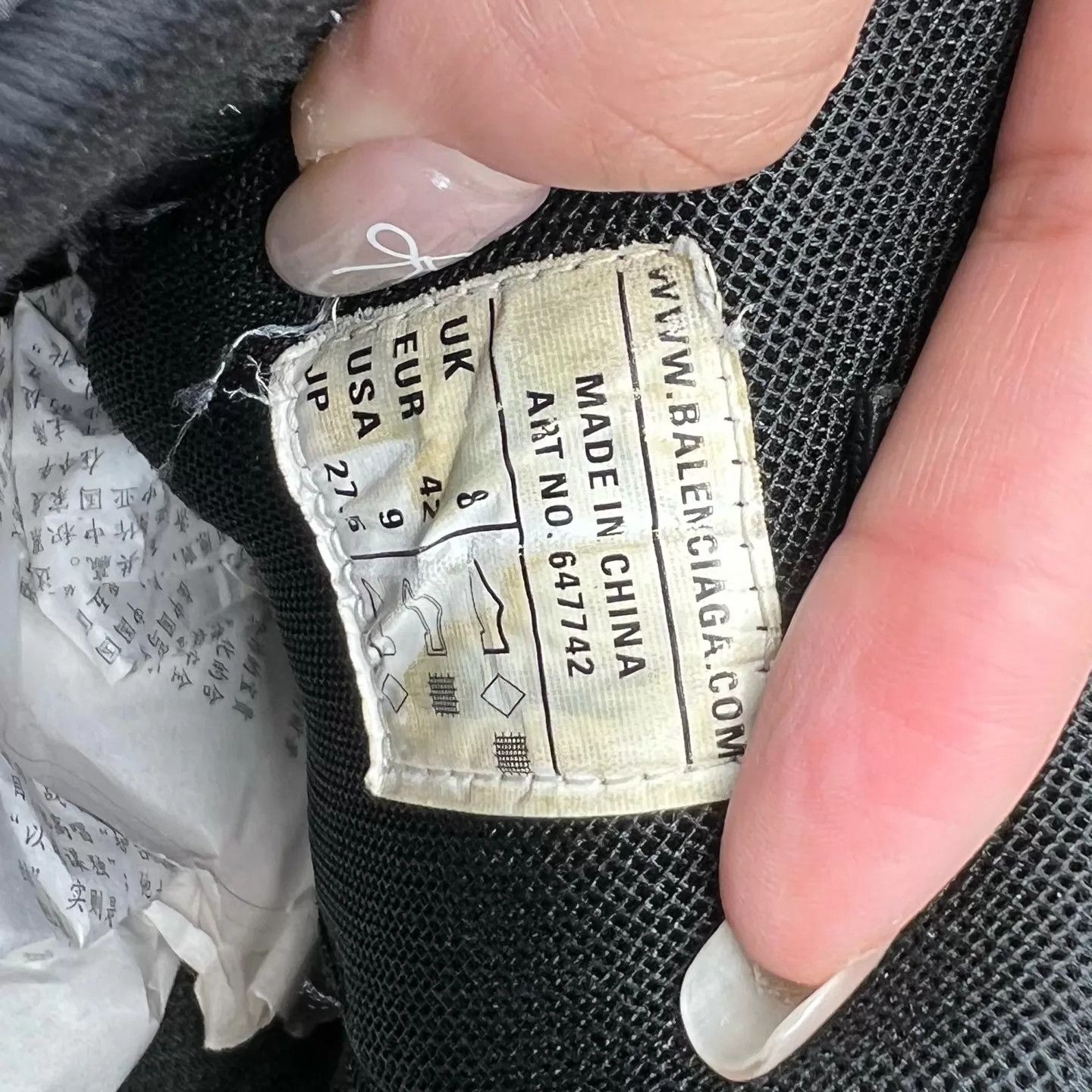 Balenciaga Balenciaga Track Black 42 New Original Box Size US 9 / EU 42 - 8 Thumbnail
