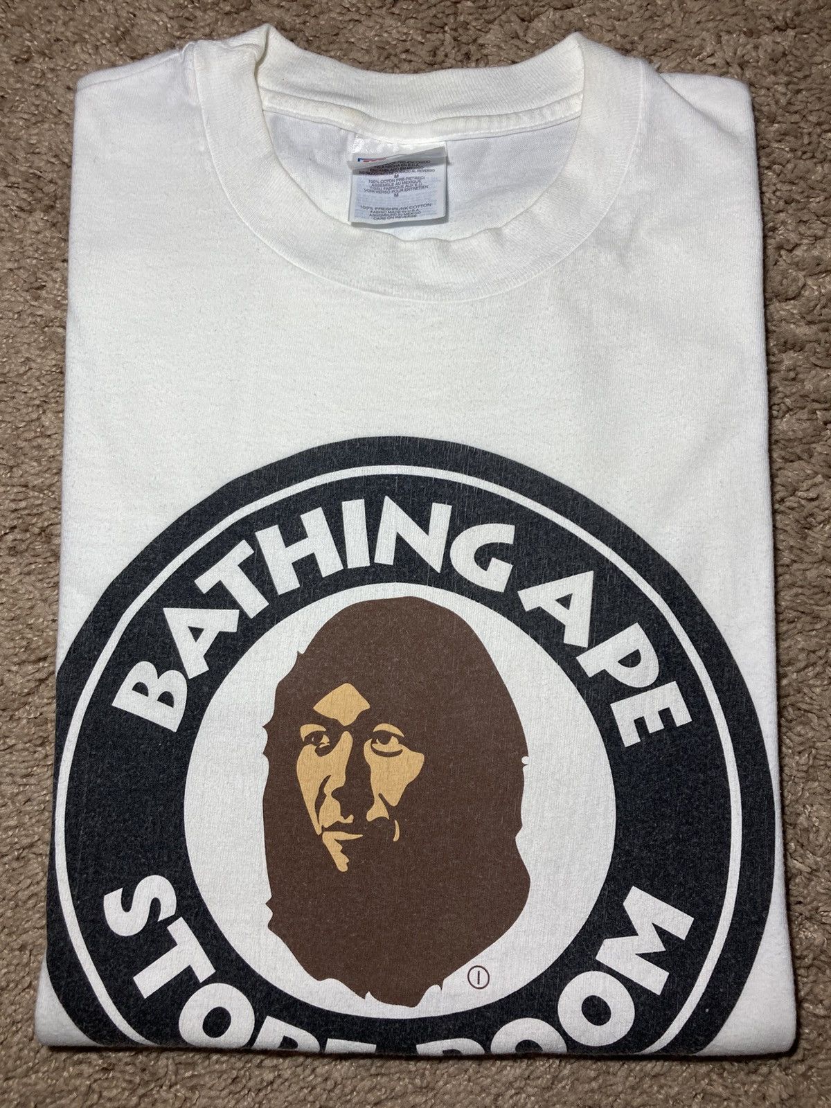 Bape 1997 Bape Store 3rd Anniversary Circle Staff 90s OG Size US M / EU 48-50 / 2 - 1 Thumbnail