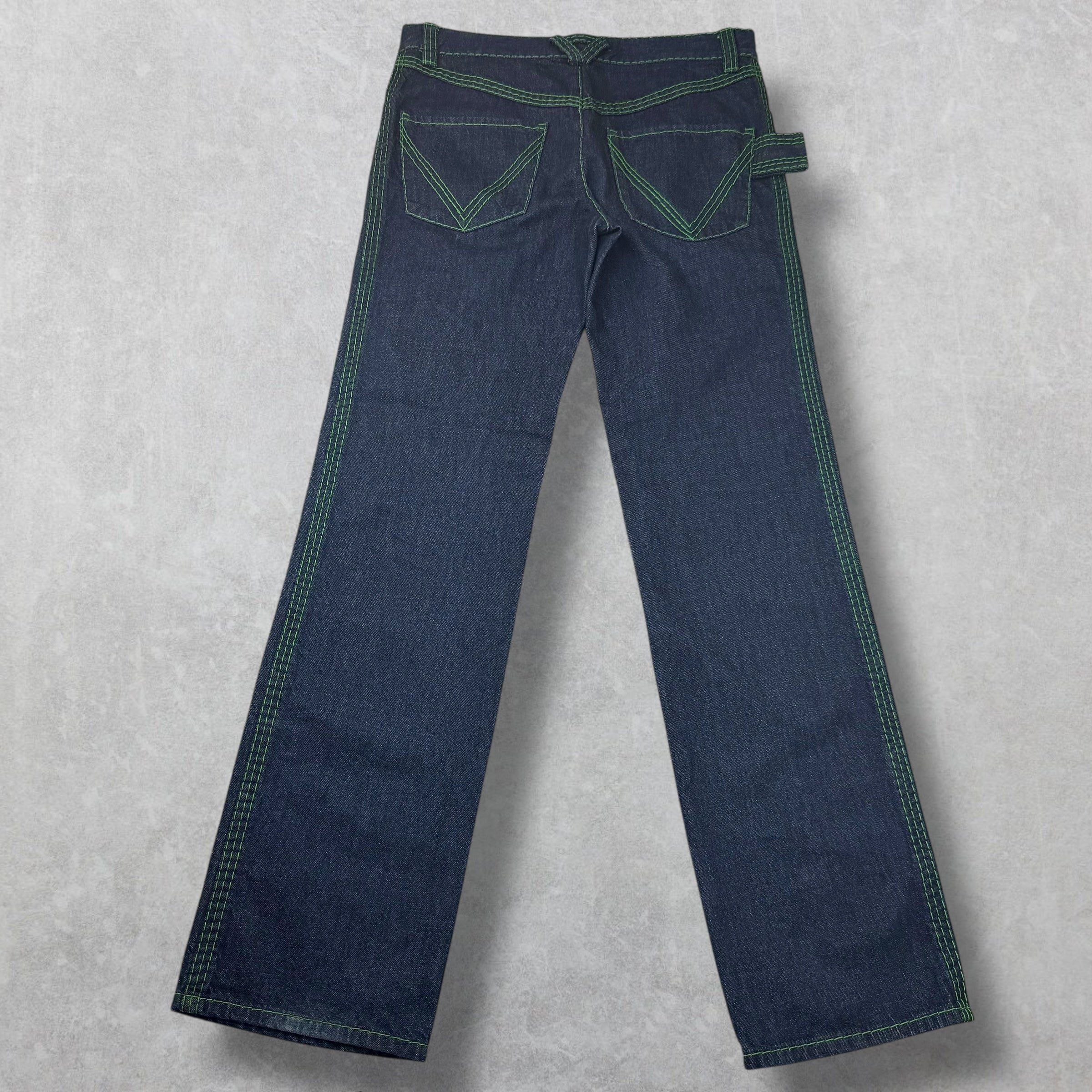 Bottega Veneta Bottega Veneta Straight-Leg Selvedge Jeans 48 (32) Size US 32 / EU 48 - 3 Thumbnail