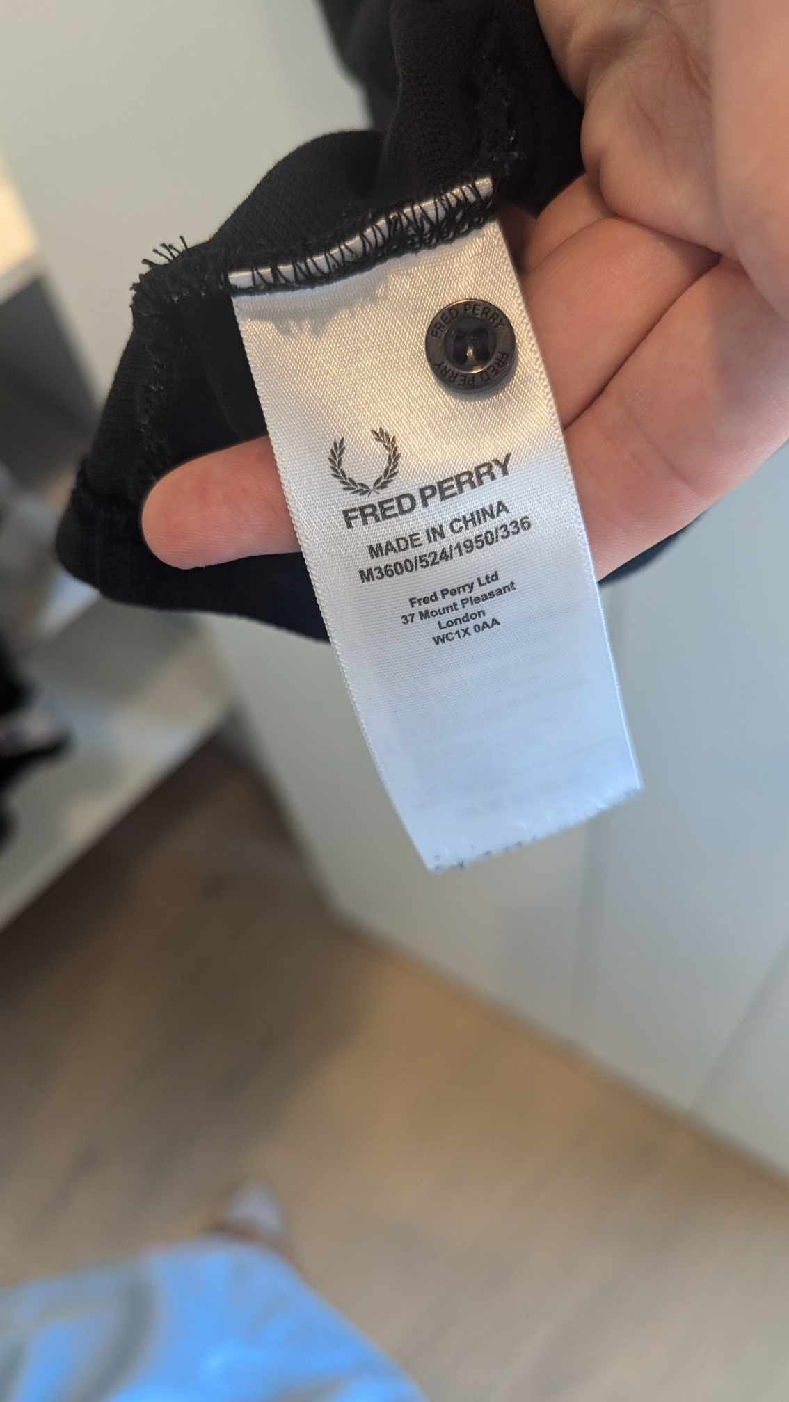 Fred Perry Fred Perry Polo Black Size US L / EU 52-54 / 3 - 4 Thumbnail