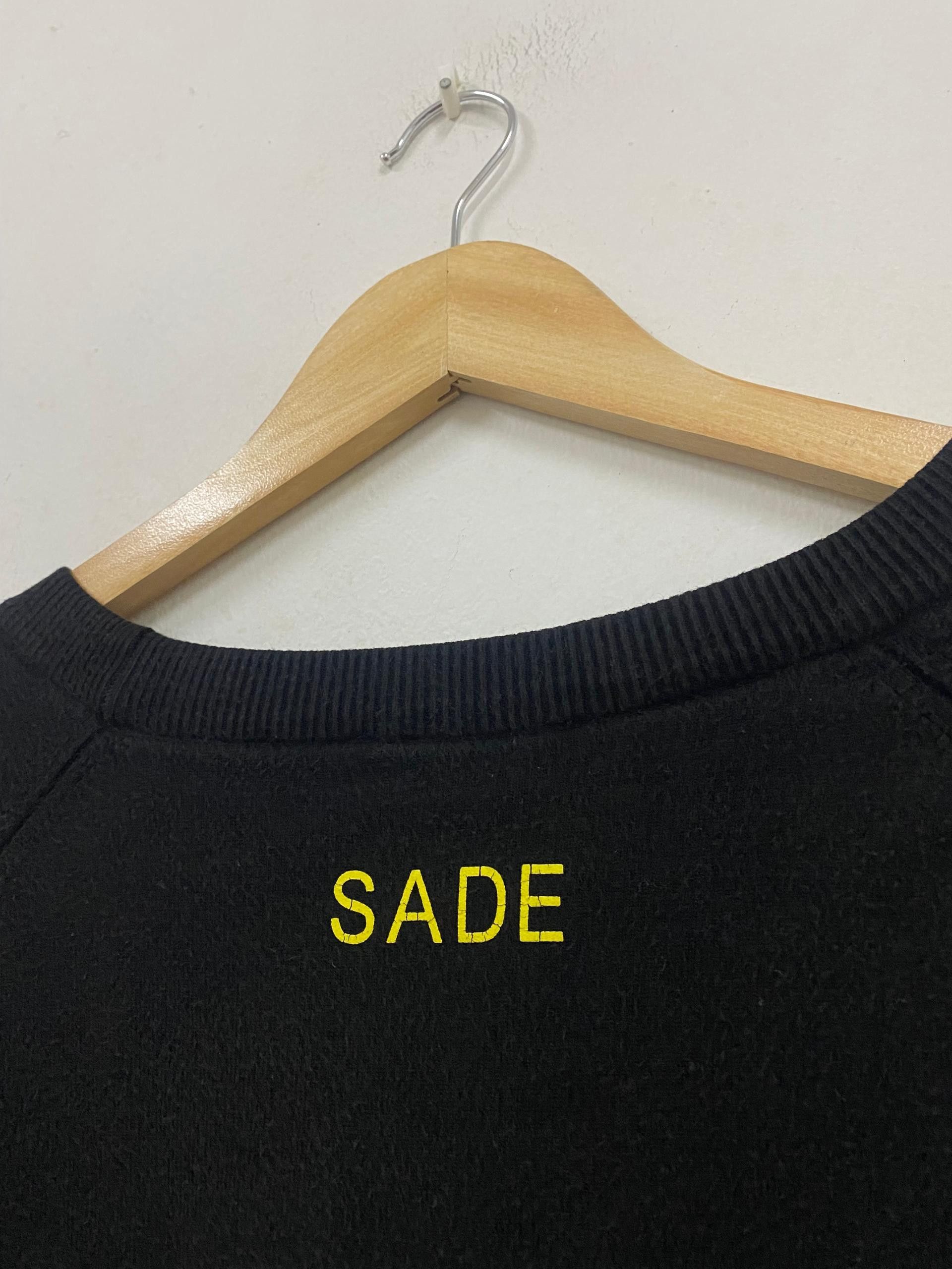 Vintage Vintage Y2K SADE rock band album cover knit shirt rare Size US XXL / EU 58 / 5 - 6 Thumbnail