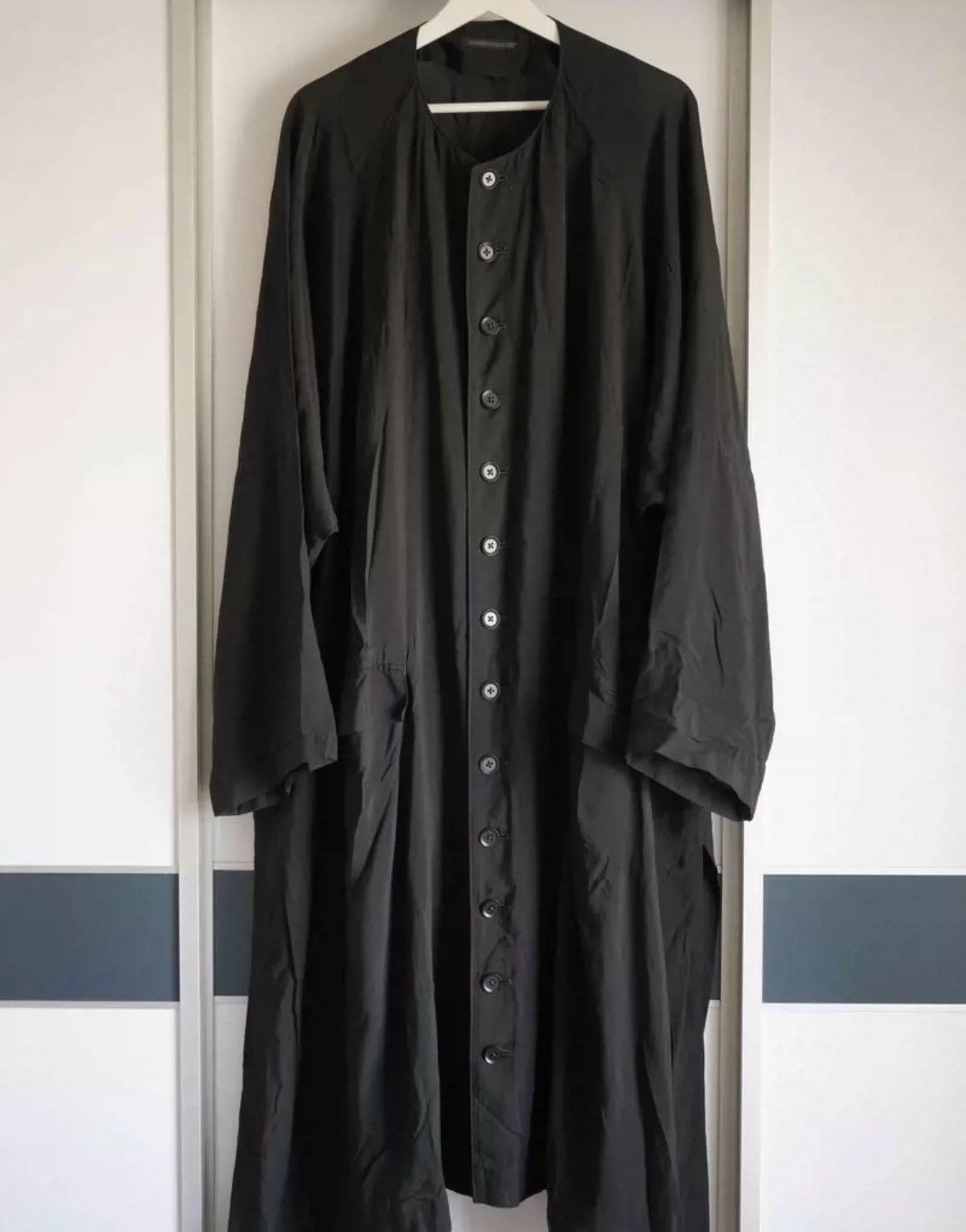 Yohji Yamamoto Yohji Yamamoto 15ss nomad multi button bat windbreaker Size US L / EU 52-54 / 3 - 3 Thumbnail