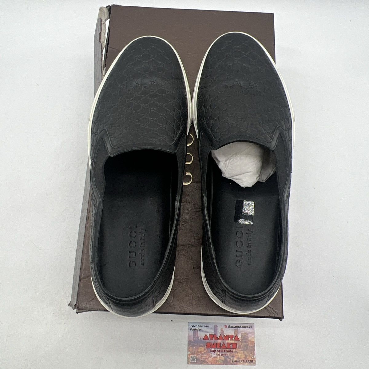Gucci Gucci slip on black Size US 10 / EU 43 - 7 Thumbnail