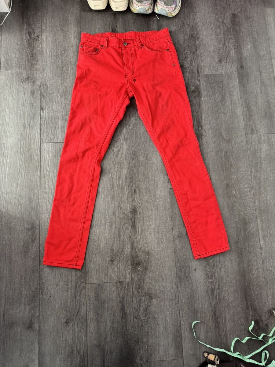 Ksubi KSUBI CHITCH NITRO JEANS IN RED Size US 31 - 1 Thumbnail