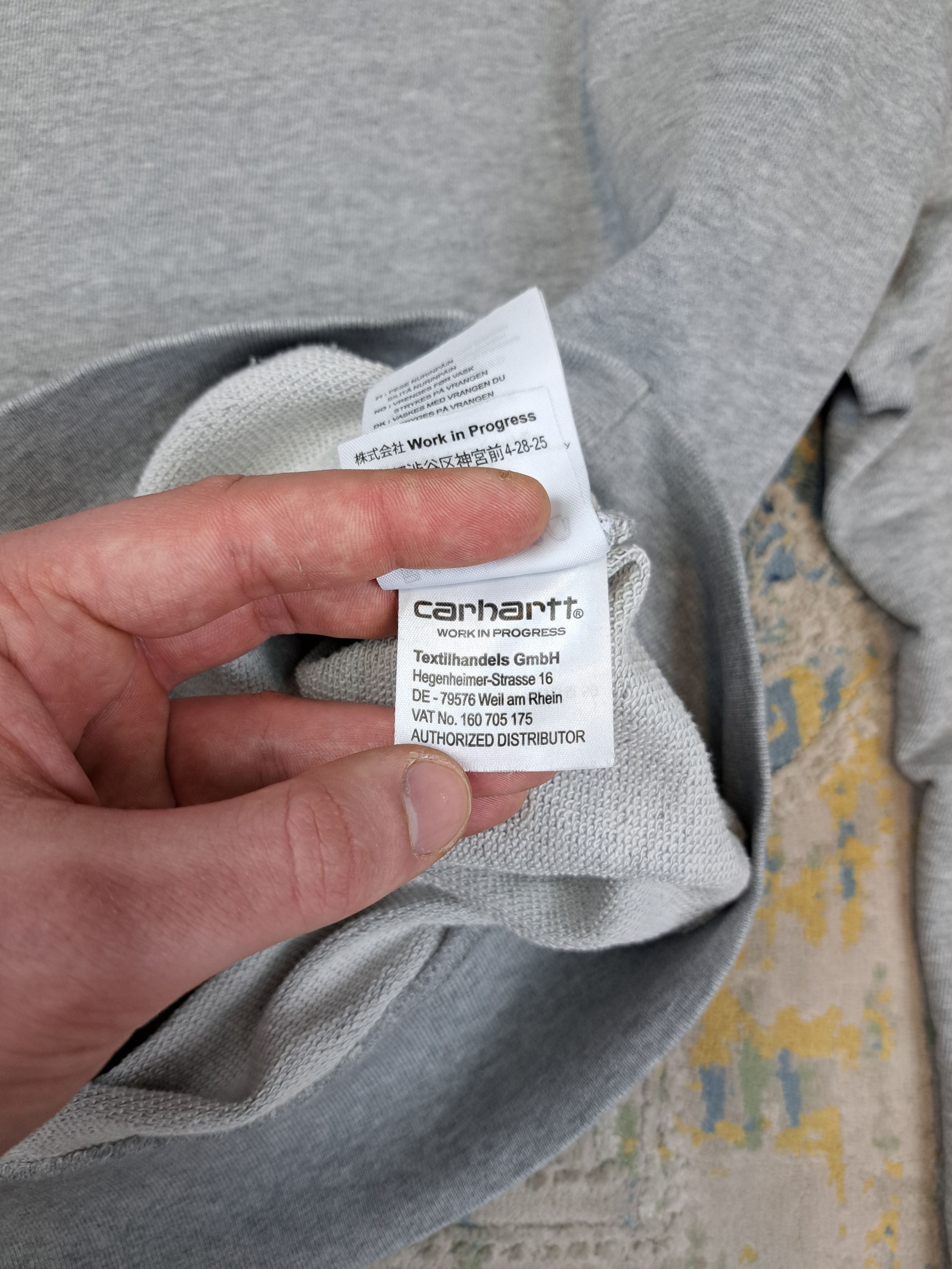 Carhartt Carhartt Strike Sweat Embroidered Logo Crewneck Size US XXL / EU 58 / 5 - 5 Thumbnail