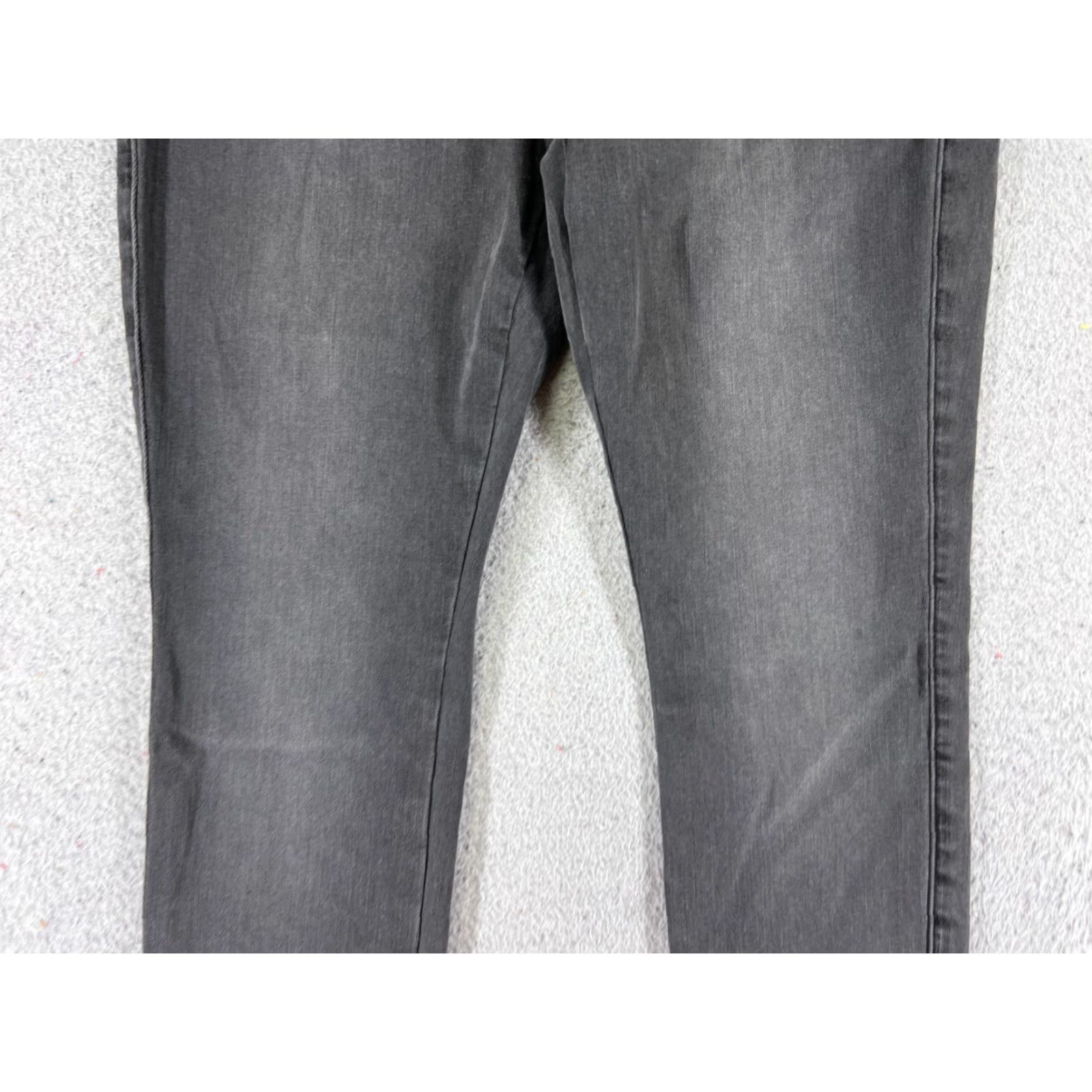 Lucky Brand Lucky Brand Jeans Womens Black Denim Skinny 3 26x25 Regular Inseam 25in 5-Pocket Stretch Comfort Mid Rise Tapered Ankle Uni-Fit Molel: Lucky Brand Size 26" / US 2 / IT 38 - 3 Thumbnail