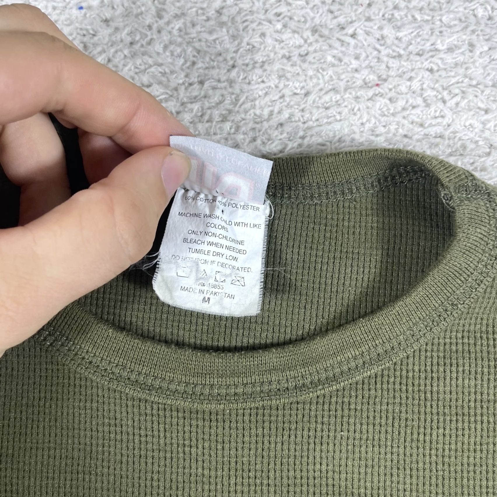 Vintage VINTAGE Lucky Charms Shirt TNT Mens M Green Thermal Waffle Knit Leprechaun Shirt Size US M / EU 48-50 / 2 - 5 Thumbnail
