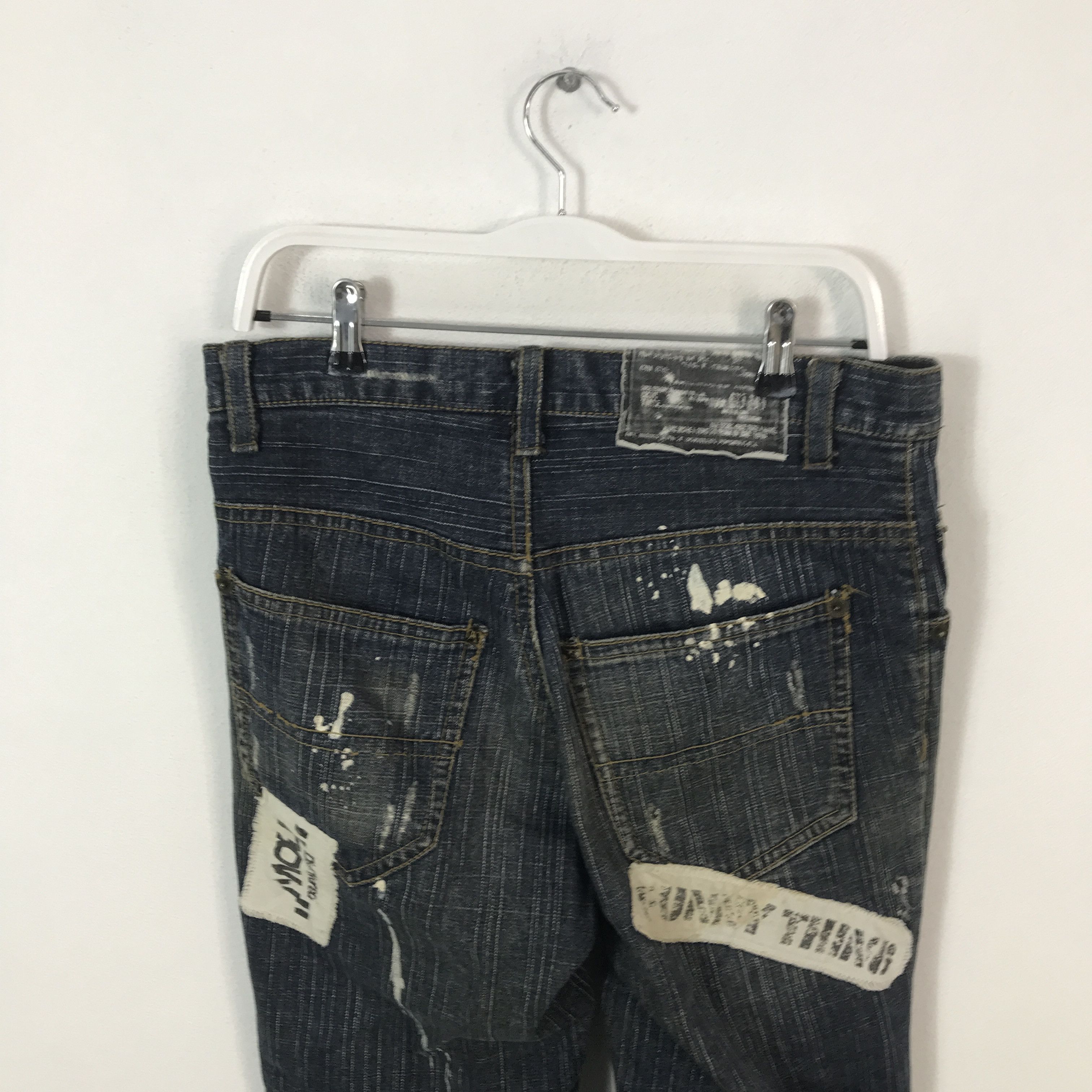 Japanese Brand gri gri denim gothic punk japan denim pants Size US 32 / EU 48 - 5 Thumbnail