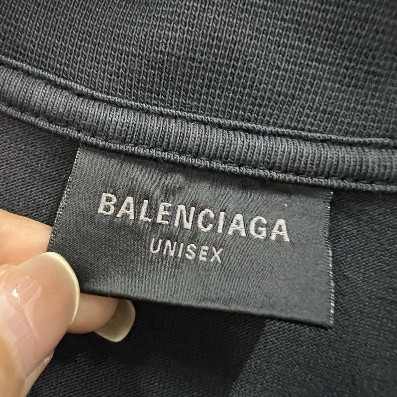 Balenciaga Balenciaga Tape letter logo short sleeve Size US S / EU 44-46 / 1 - 3 Thumbnail