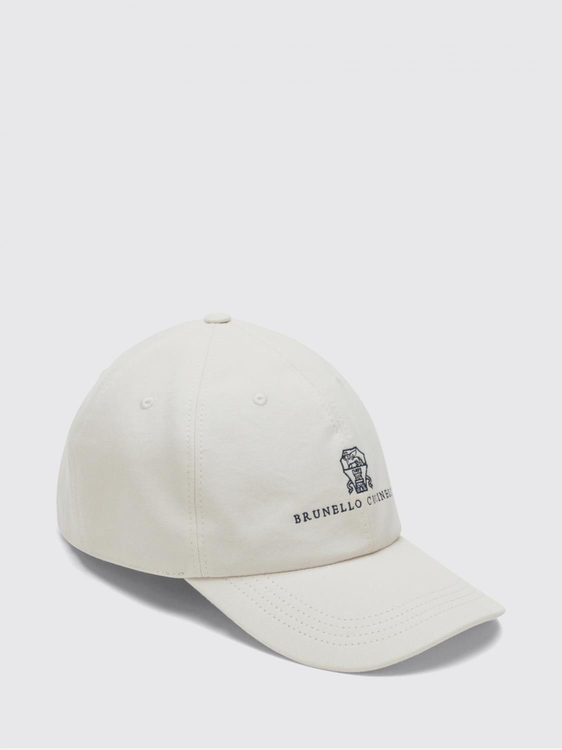 Brunello Cucinelli Brunello Cucinelli Hat Men White Size ONE SIZE - 1 Thumbnail