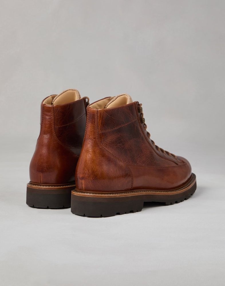 Brunello Cucinelli o1w1db10825 Pair Of Ankle Boots in Brown Size US 11 / EU 44 - 3 Thumbnail