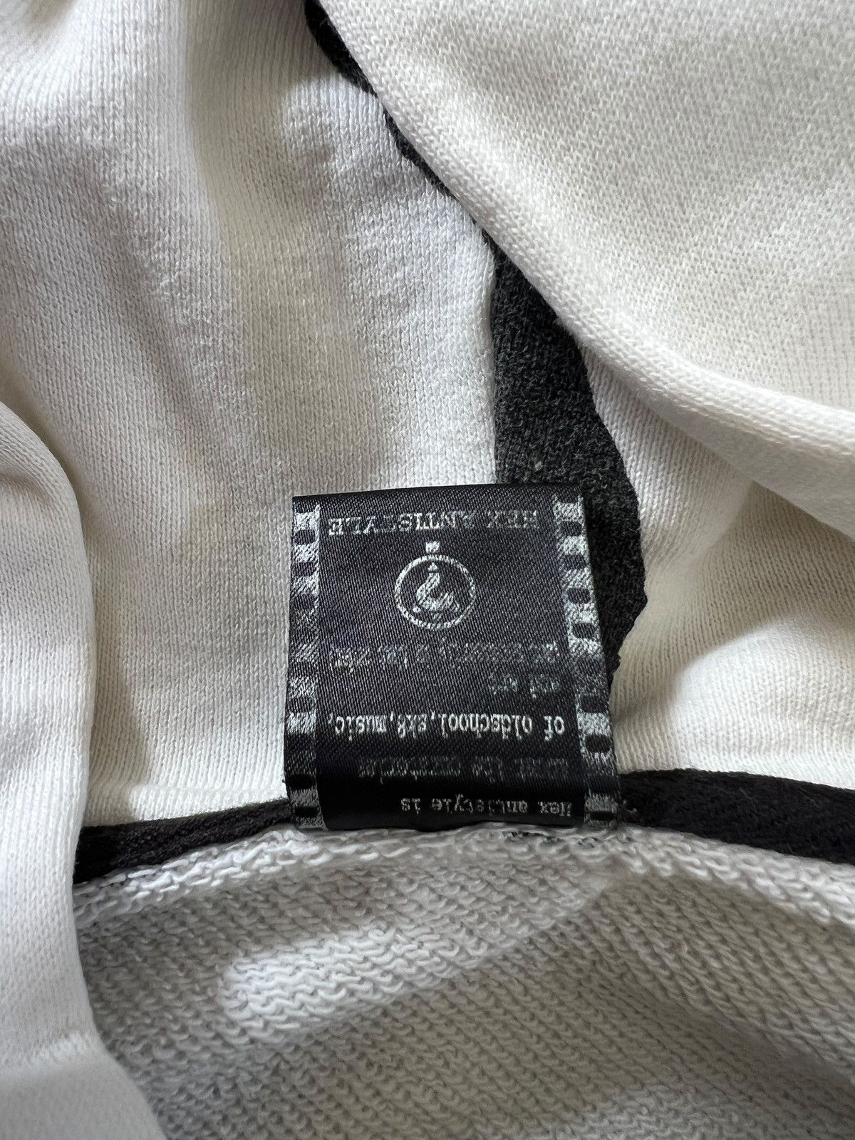Japanese Brand 1990s Hex Antistyle Hand Print Zipper Hoodie Size US L / EU 52-54 / 3 - 12 Thumbnail