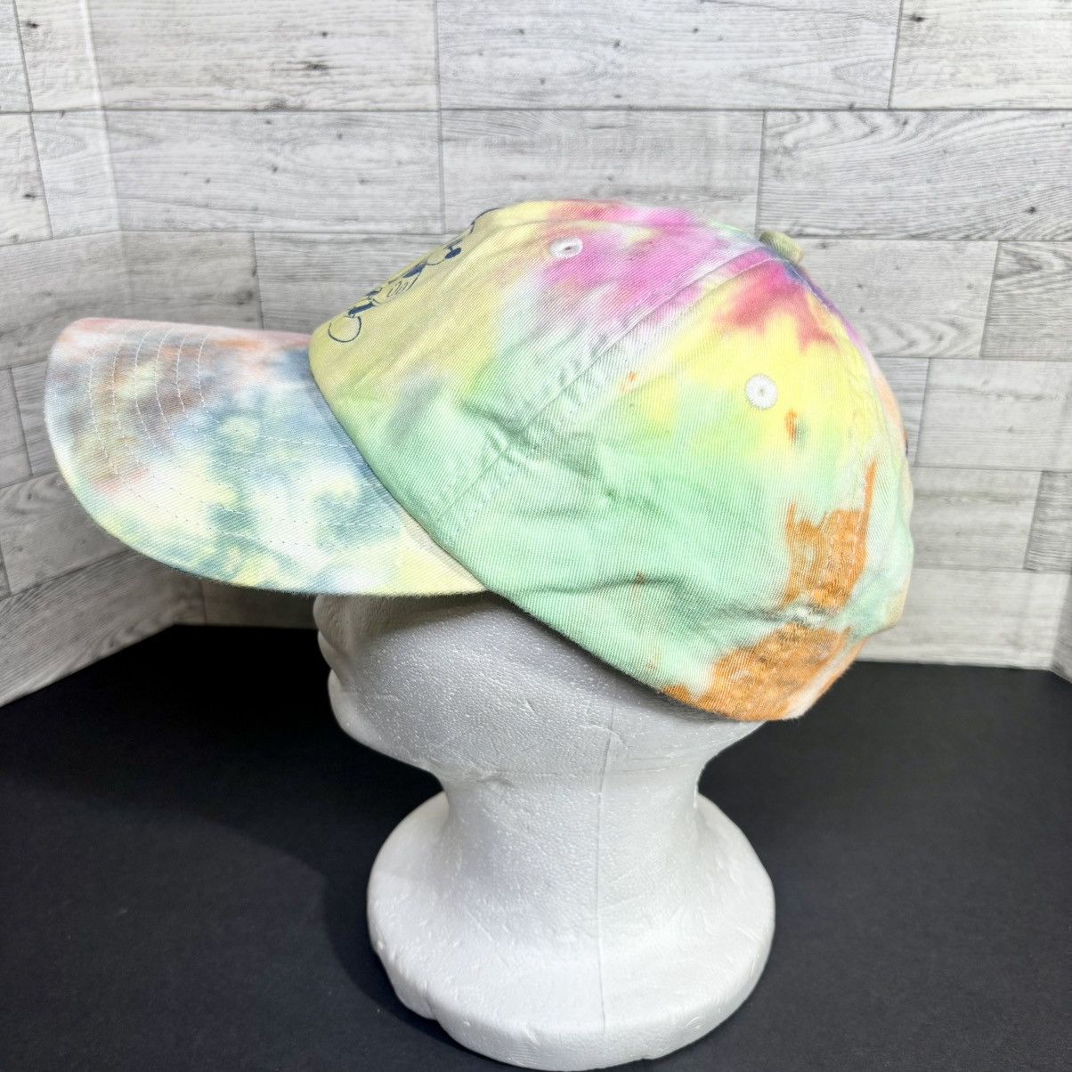 Disney Disney Parks Mickey Mouse Embroidered Pastel Tie Dye Hat Size ONE SIZE - 4 Thumbnail
