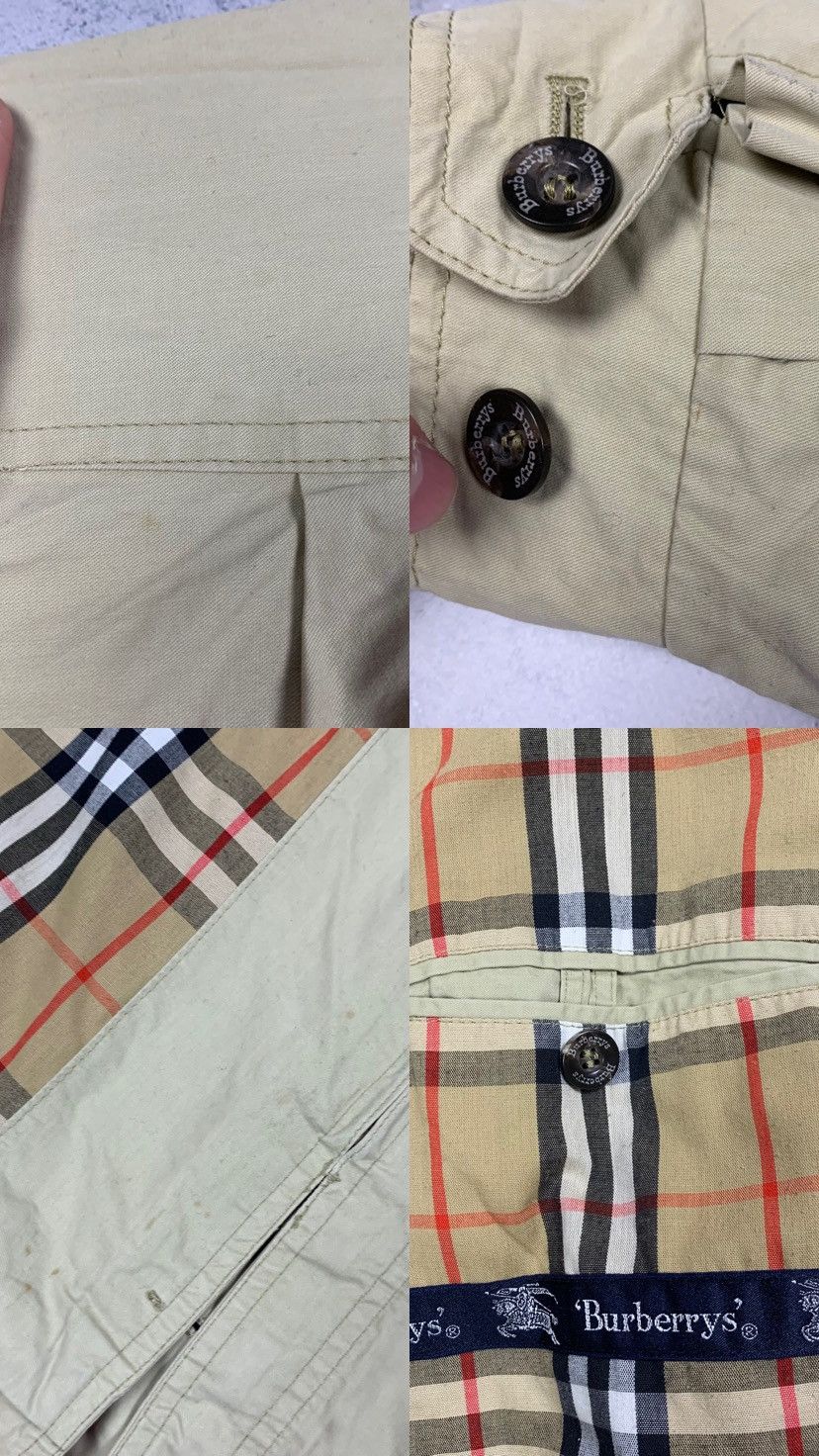 Burberry Vintage Burberrys Nova Check Buttons Ladies Jacket Beige 90s Size M / US 6-8 / IT 42-44 - 16 Thumbnail