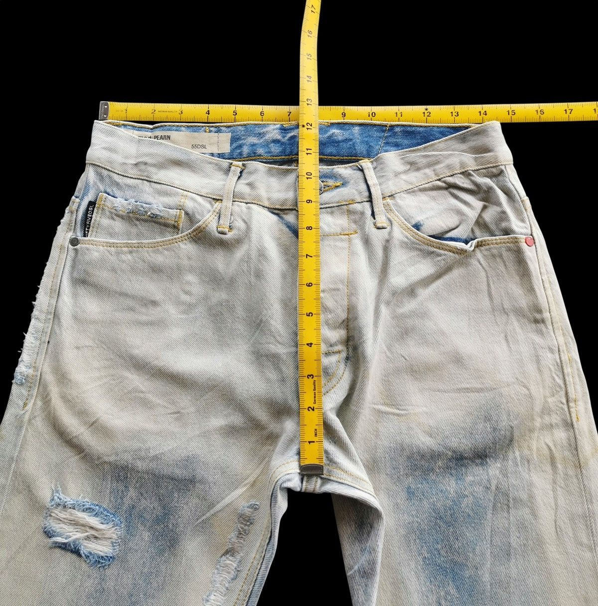 Diesel Diesel Mod Pearn SlimFit Jeans Vintage Mud Faded Wash Denim Size US 29 - 9 Thumbnail