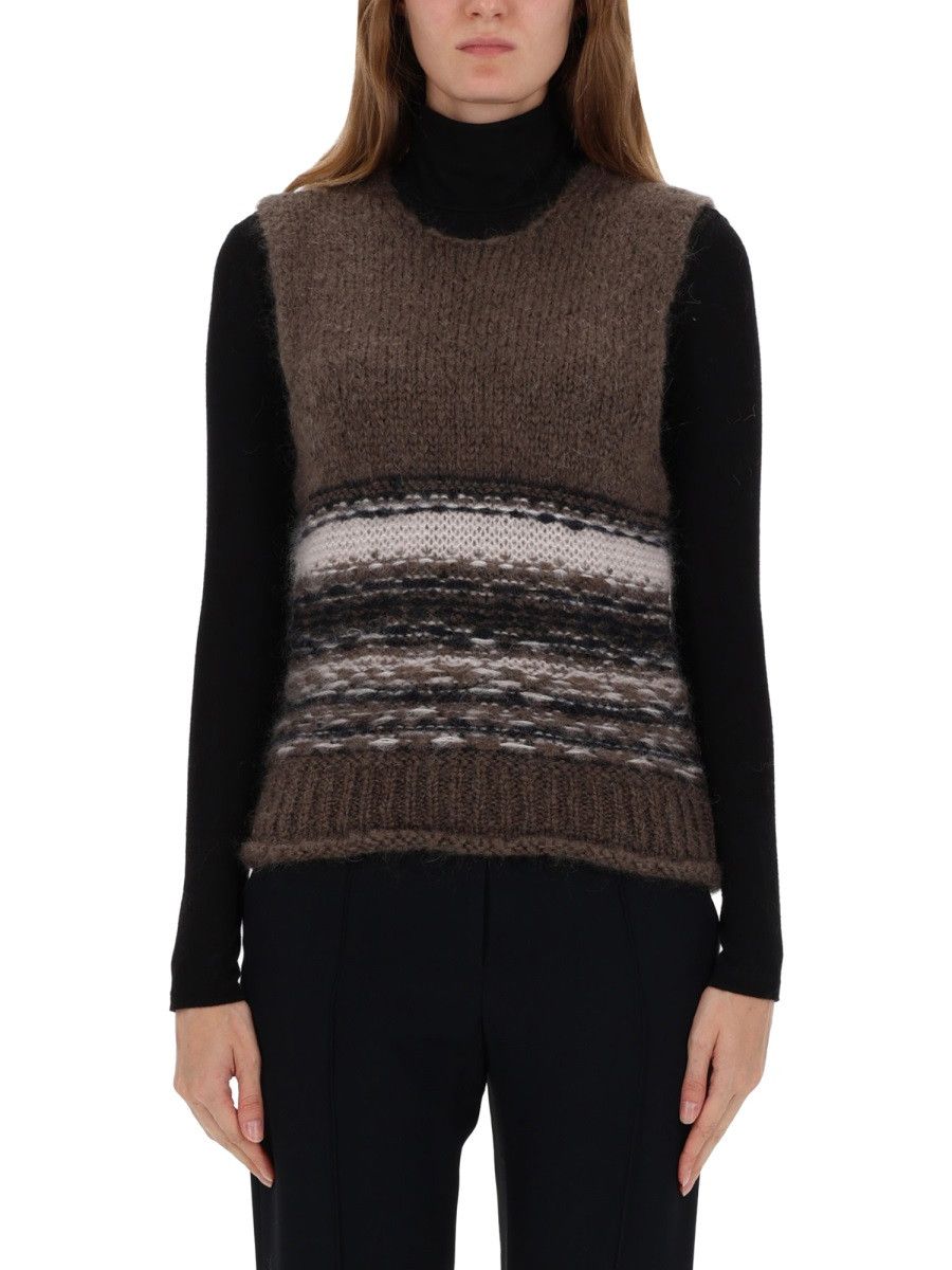 Our Legacy OUR LEGACY MOHAIR VEST - MULTICOLOUR (FR 40) Size M / US 6-8 / IT 42-44 - 1 Thumbnail