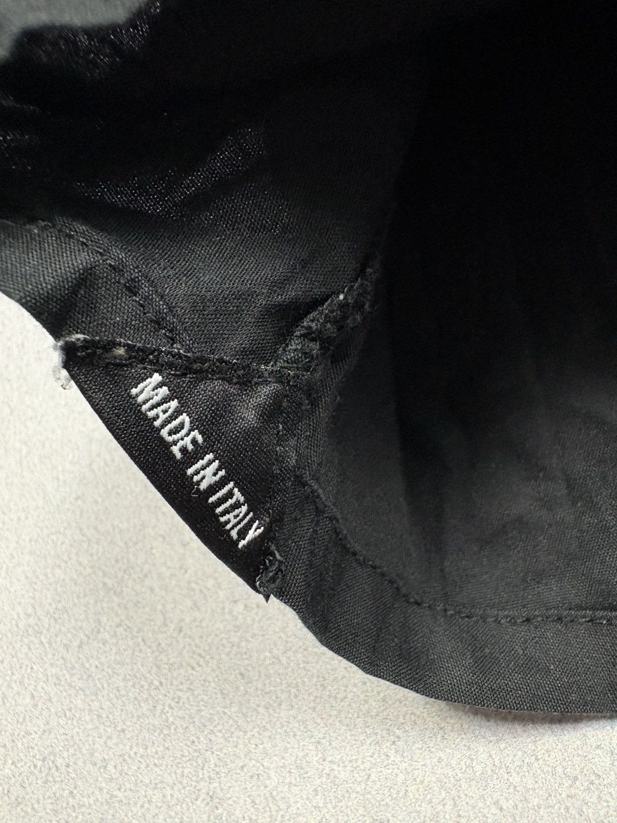 Takeshy Kurosawa Takeshy Kurosawa Black Artisanal Wrinkled Shirt Archive 00s Size US L / EU 52-54 / 3 - 9 Thumbnail
