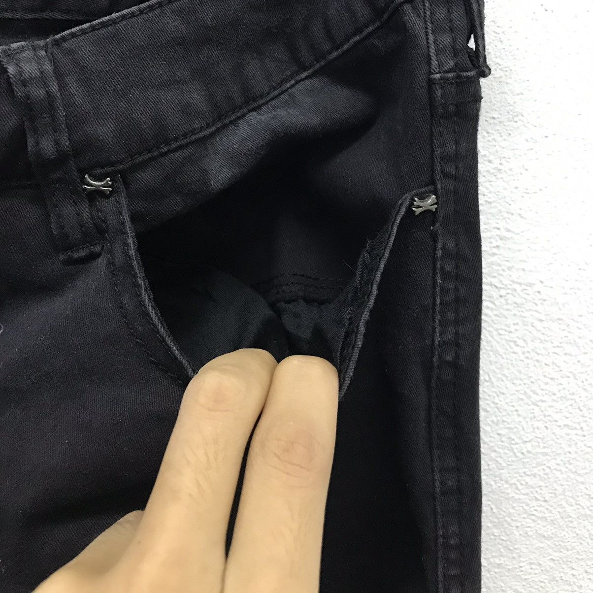Japanese Brand × Vintage Vintage Royal Bones Daang Goodman Denim Pants Size US 35 - 8 Thumbnail
