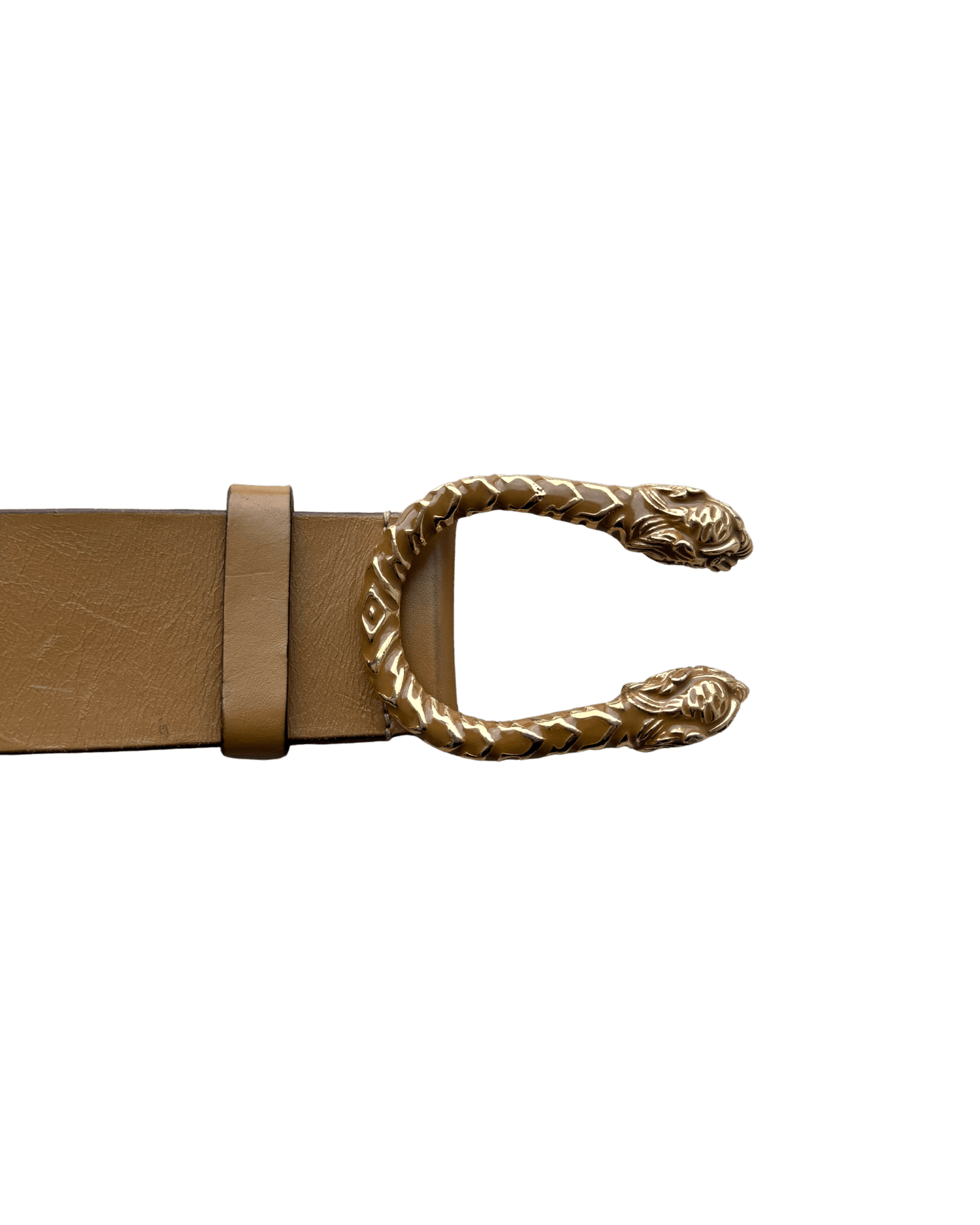 Gucci Gucci Tom Ford Tan Leather Dionysus Belt Size 34 - 3 Thumbnail