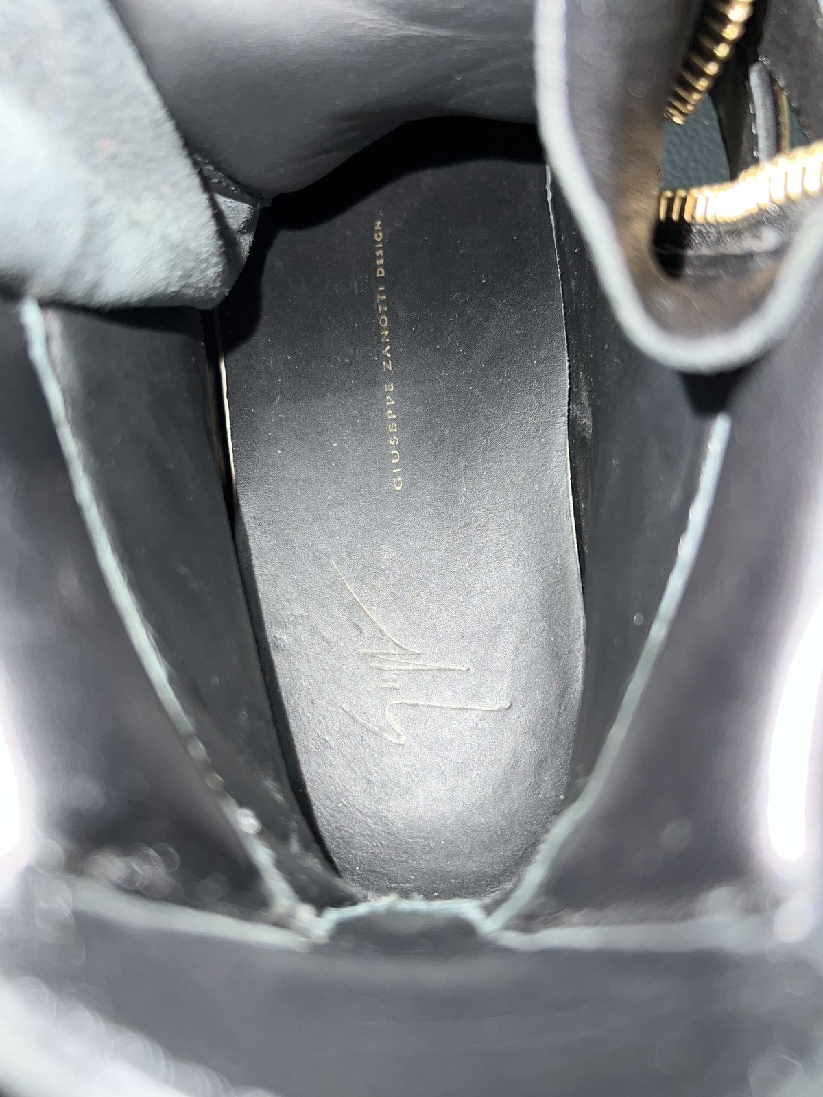 Giuseppe Zanotti Giuseppe Zanotti GZ Double Buckle High-Top Sneakers Size US 8 / IT 38 - 10 Thumbnail