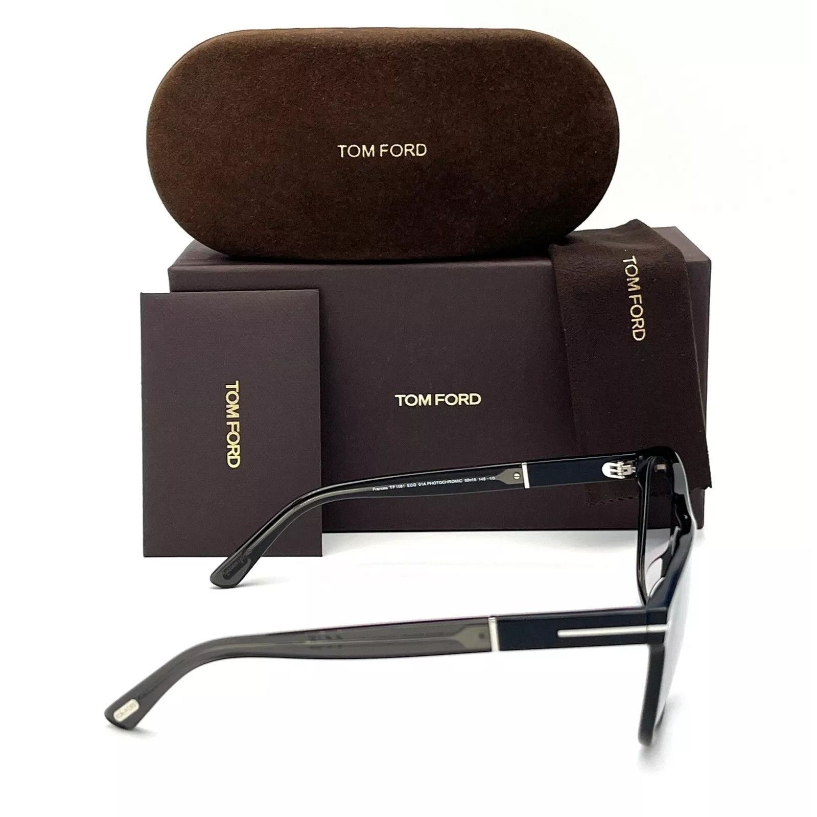 Tom Ford NEW Tom Ford FRANCES FT1081-01A Sunglasses(594607-GZ1) Size ONE SIZE - 6 Thumbnail