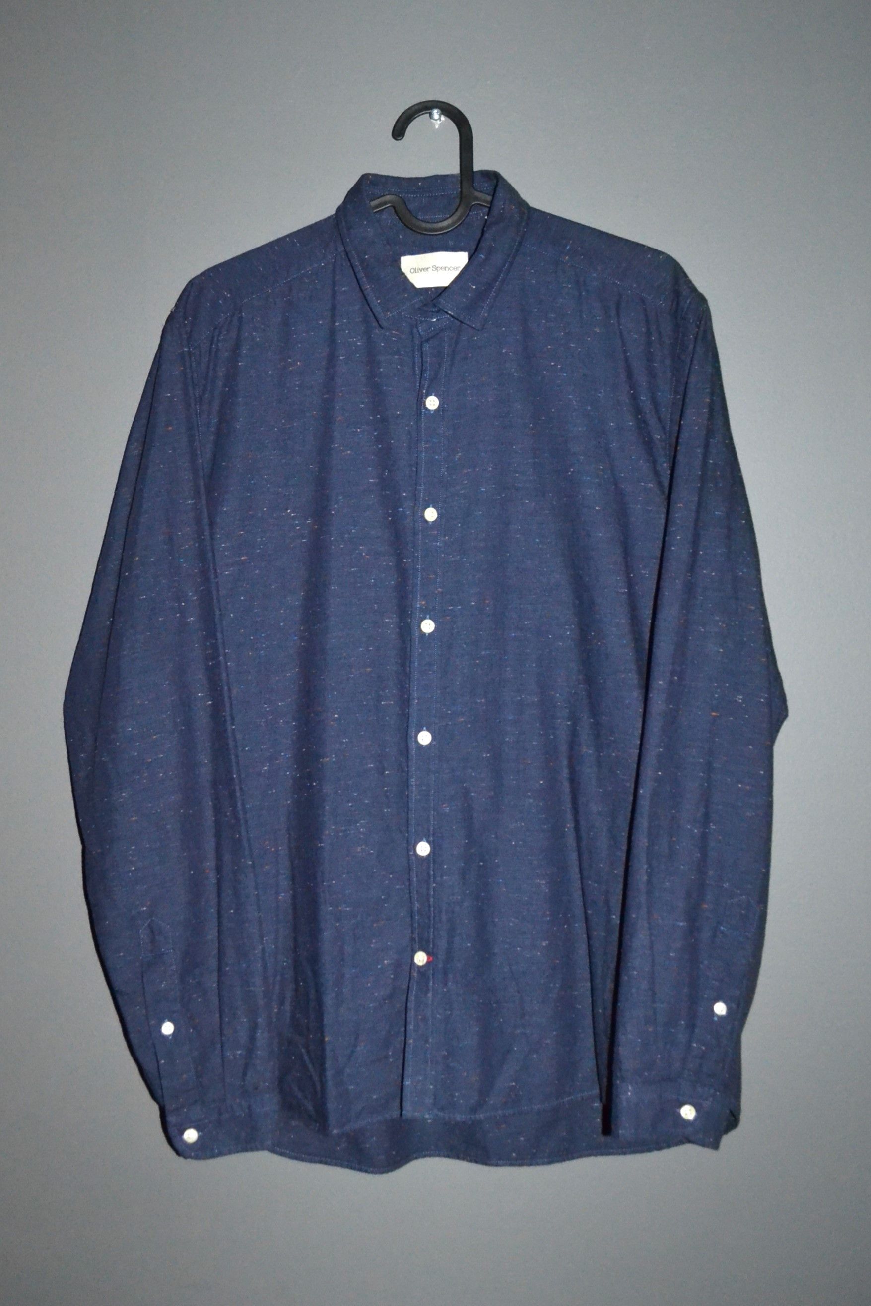 Oliver Spencer Oliver Spencer Blue Cotton Shirt M Size US M / EU 48-50 / 2 - 3 Thumbnail