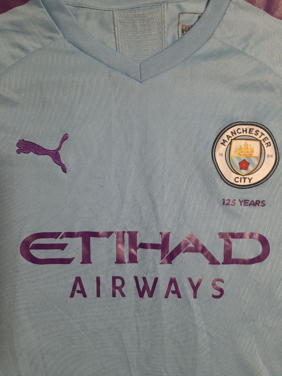 Puma Puma Manchester City Home Jersey 125 years 2019-2020 Size US M / EU 48-50 / 2 - 4 Thumbnail