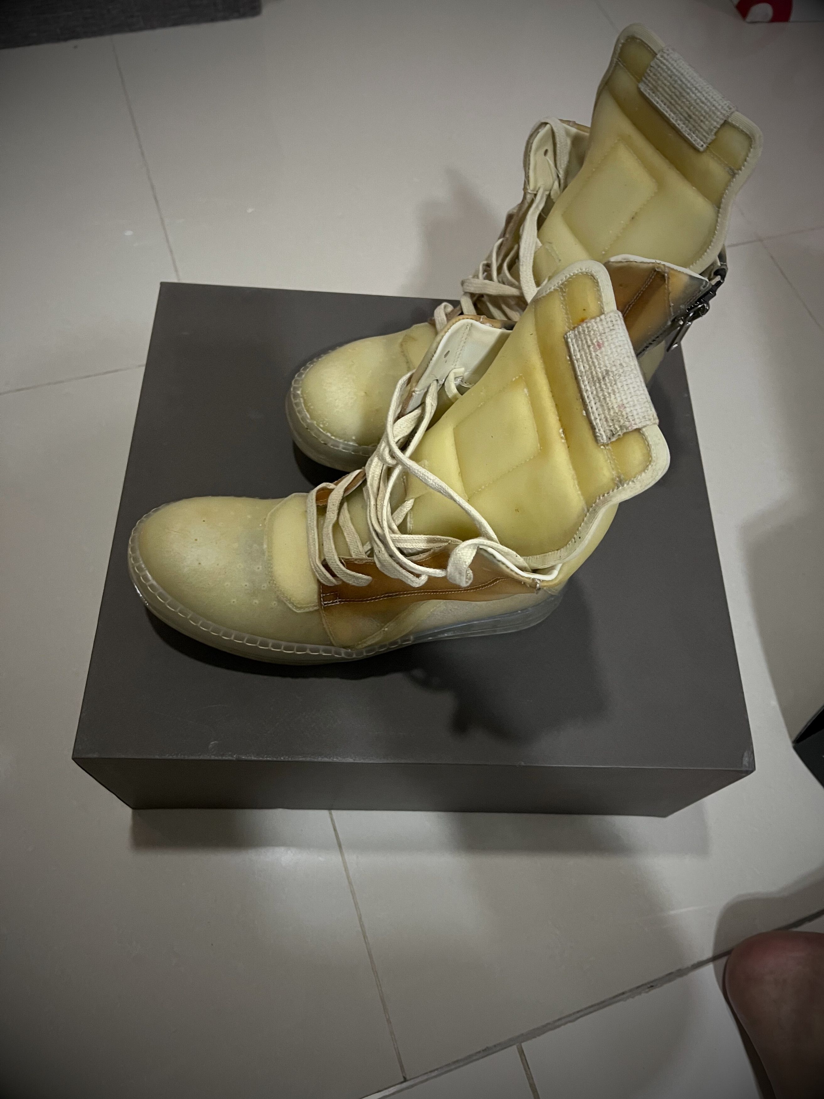 Rick Owens Geobasket Size US 6 / IT 36 - 3 Thumbnail
