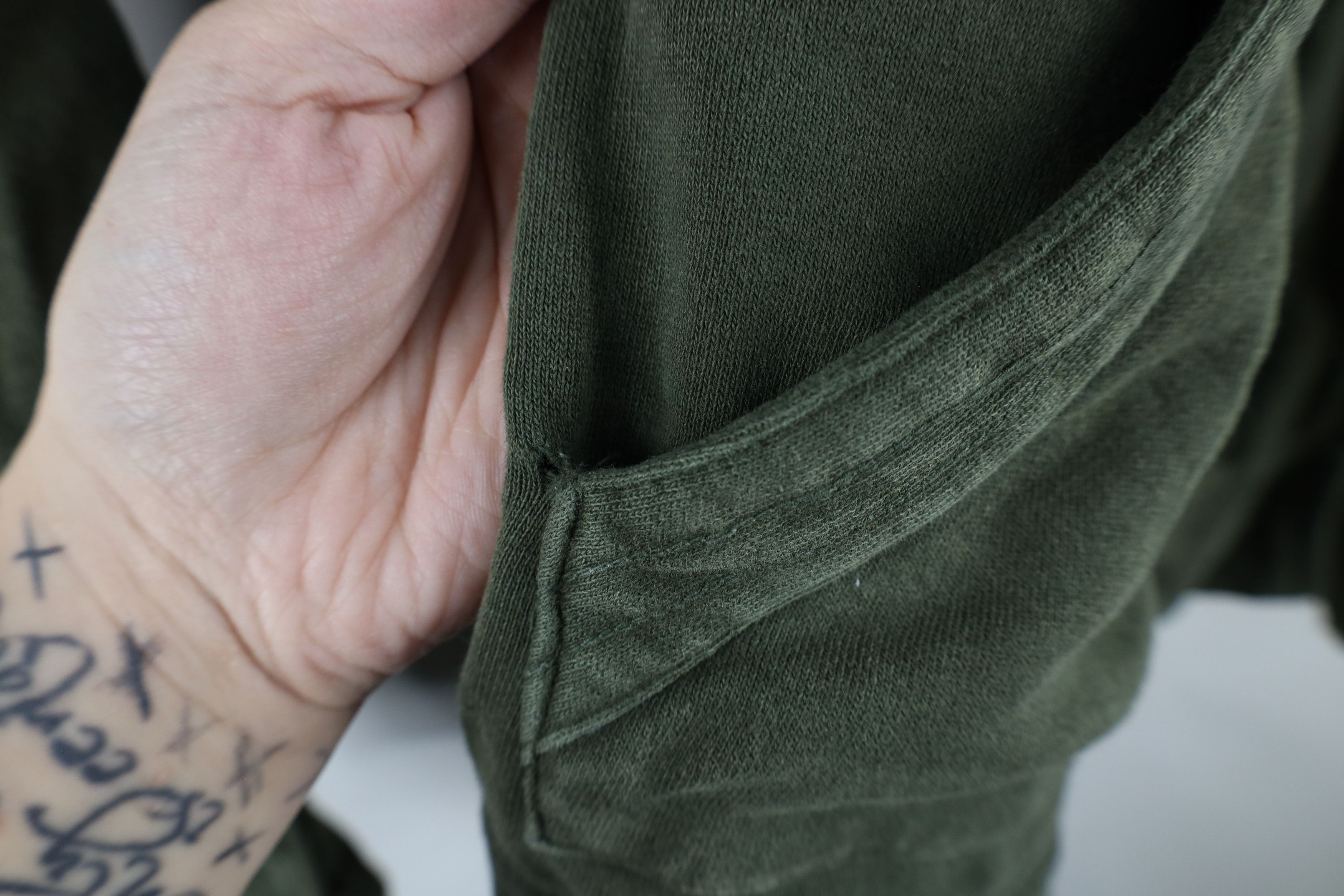 Affliction × Vintage Vintage Affliction Out Metallic Ribbed UFC MMA Hoodie Green Size US XL / EU 56 / 4 - 6 Thumbnail