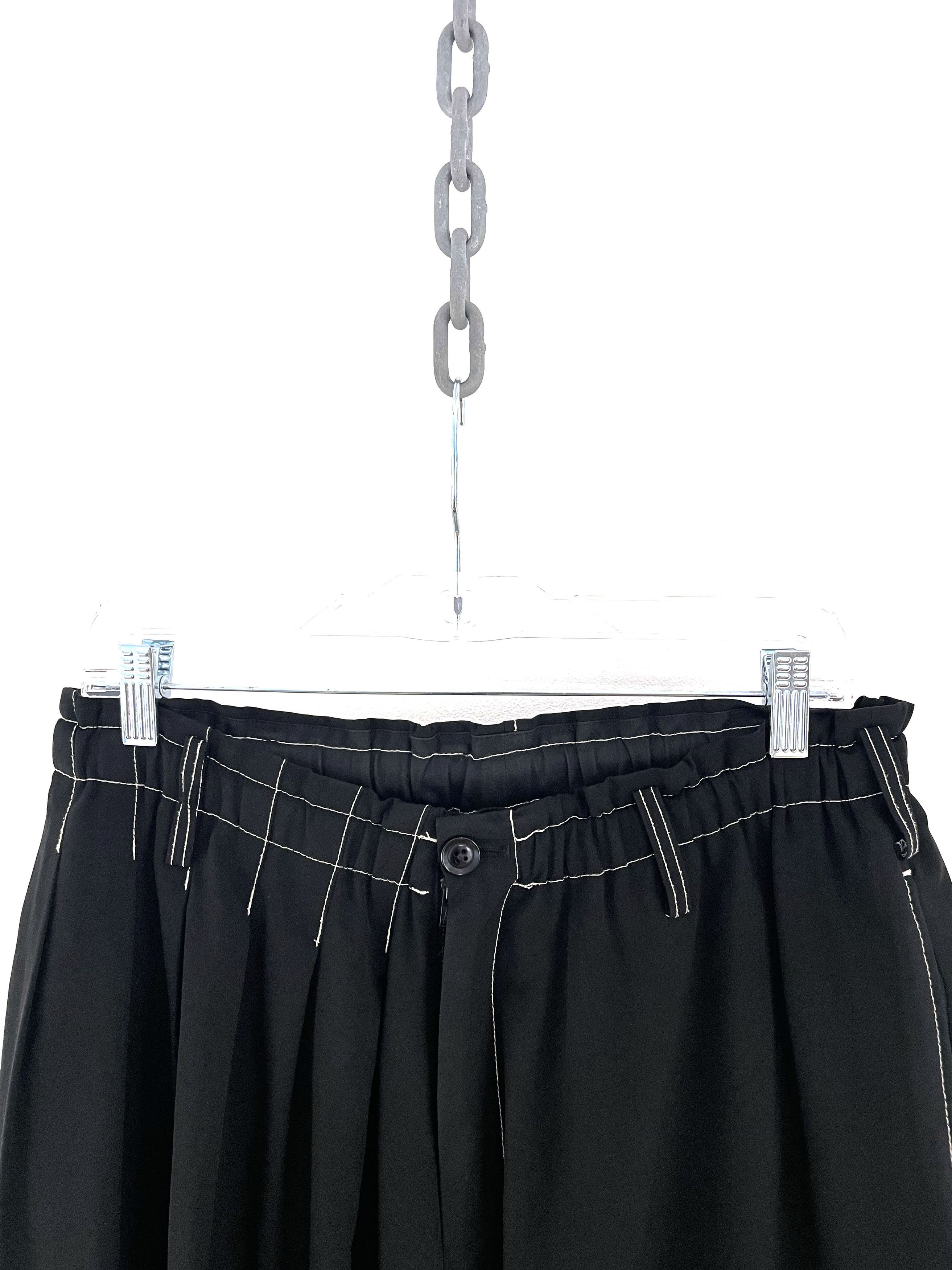 Yohji Yamamoto Contrast Stitch Pants Size US 34 / EU 50 - 3 Thumbnail