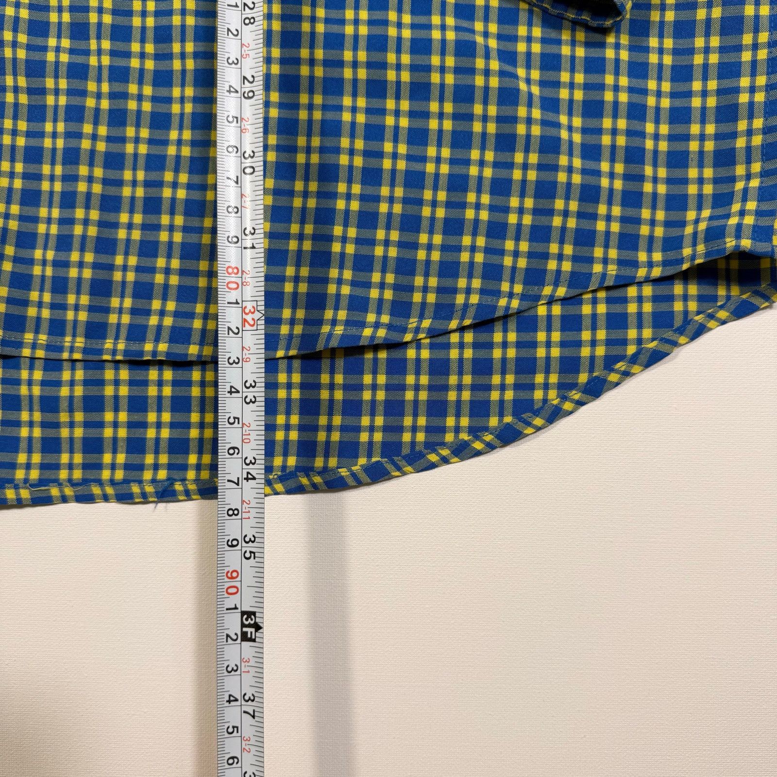Southpole Southpole Plaid Button Down Shirt Blue Yellow XXL Y2K Size US XXL / EU 58 / 5 - 8 Thumbnail