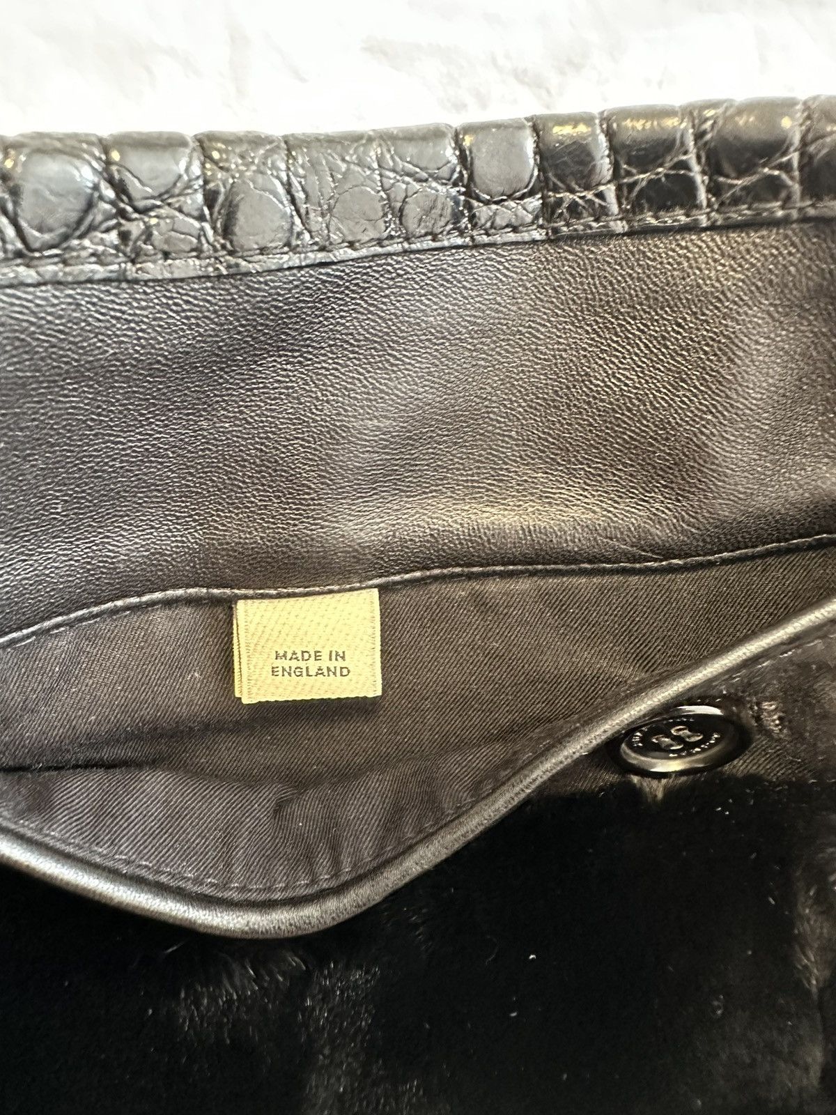 Burberry Alligator leather and mink fur jacket size 48 Size US M / EU 48-50 / 2 - 12 Thumbnail