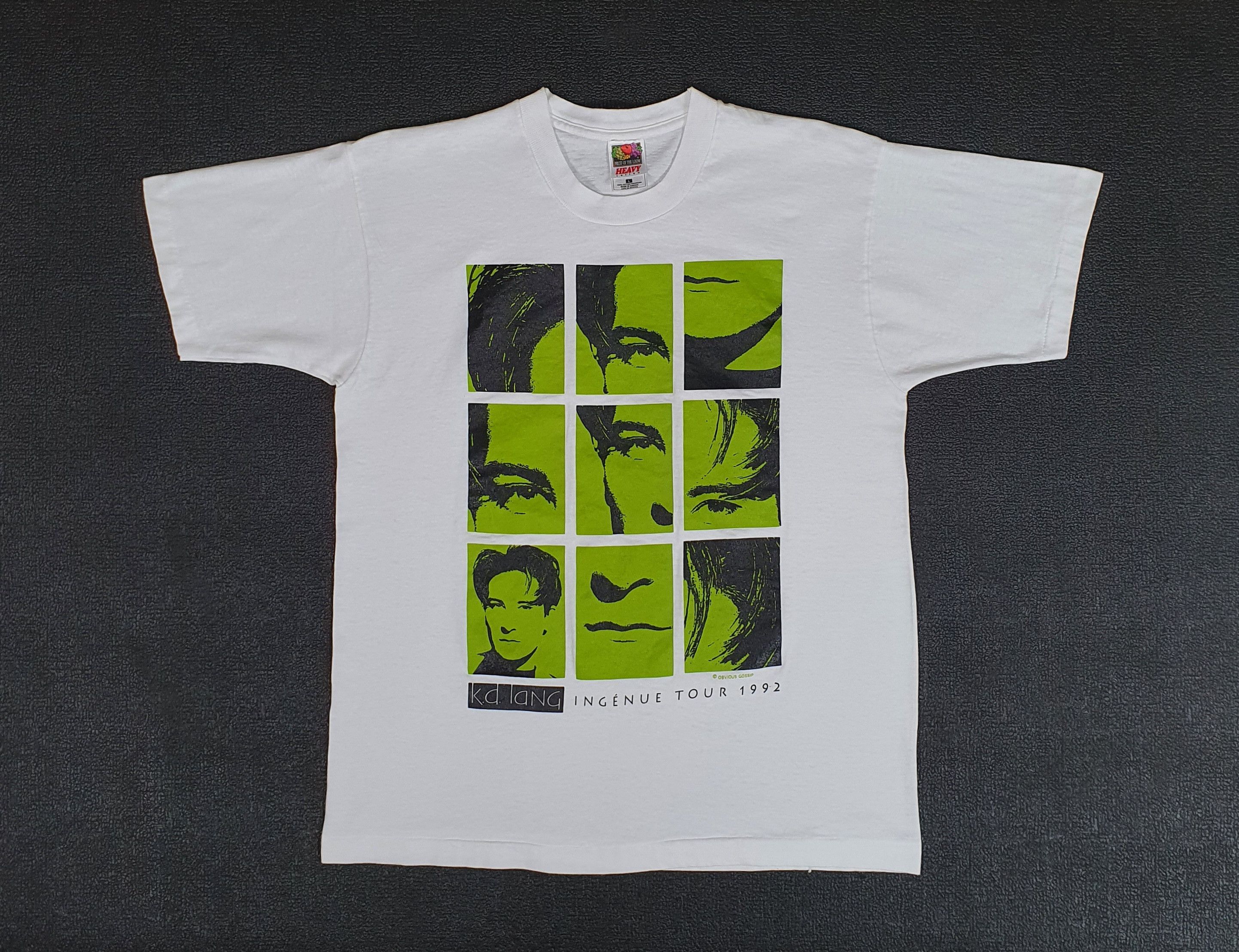 k.d. lang 1992 Ingénue Tour Shirt XL