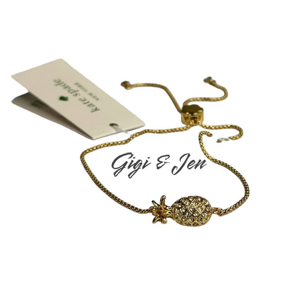 Kate Spade Kate spade Pineapple Passion Slider Adjustable Bracelet Size ONE SIZE - 3 Thumbnail