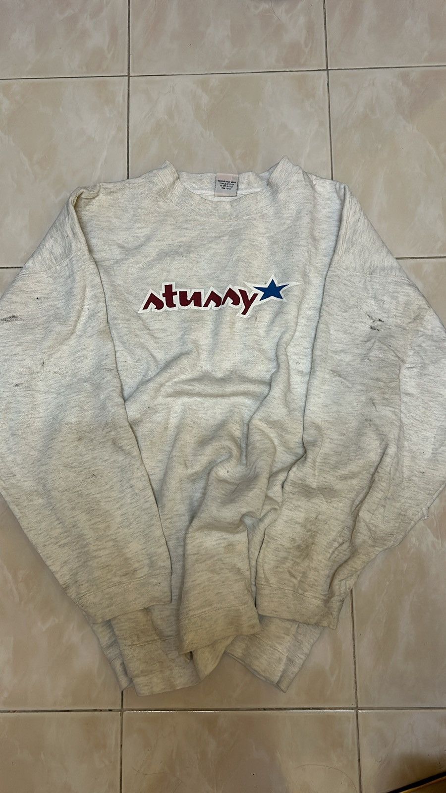 VTG SWEATSHIRT STUSSY