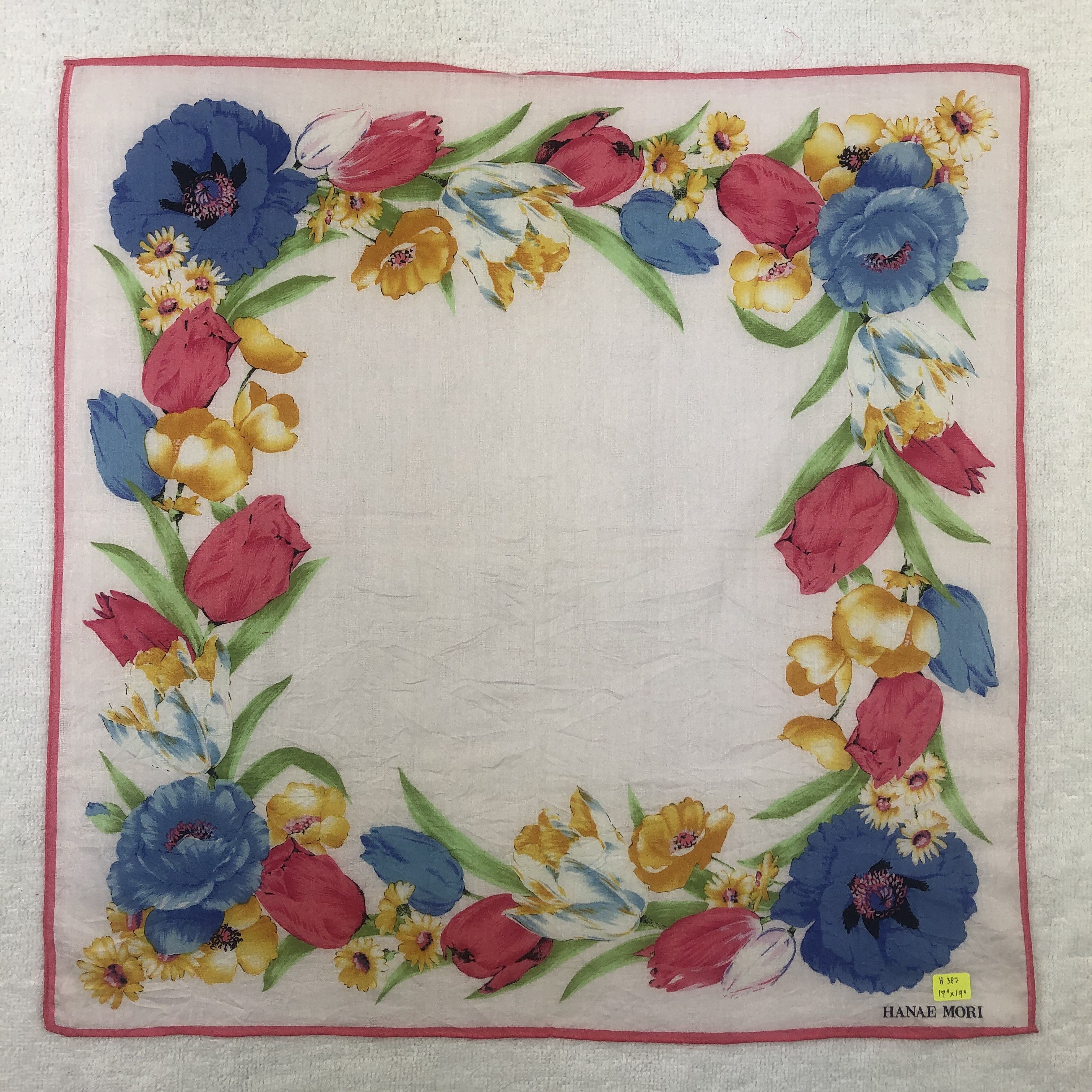 Hanae Mori × Japanese Brand × Vintage Hanae Mori Bandana / Handkerchief / Neckerchief Size ONE SIZE - 2 Thumbnail